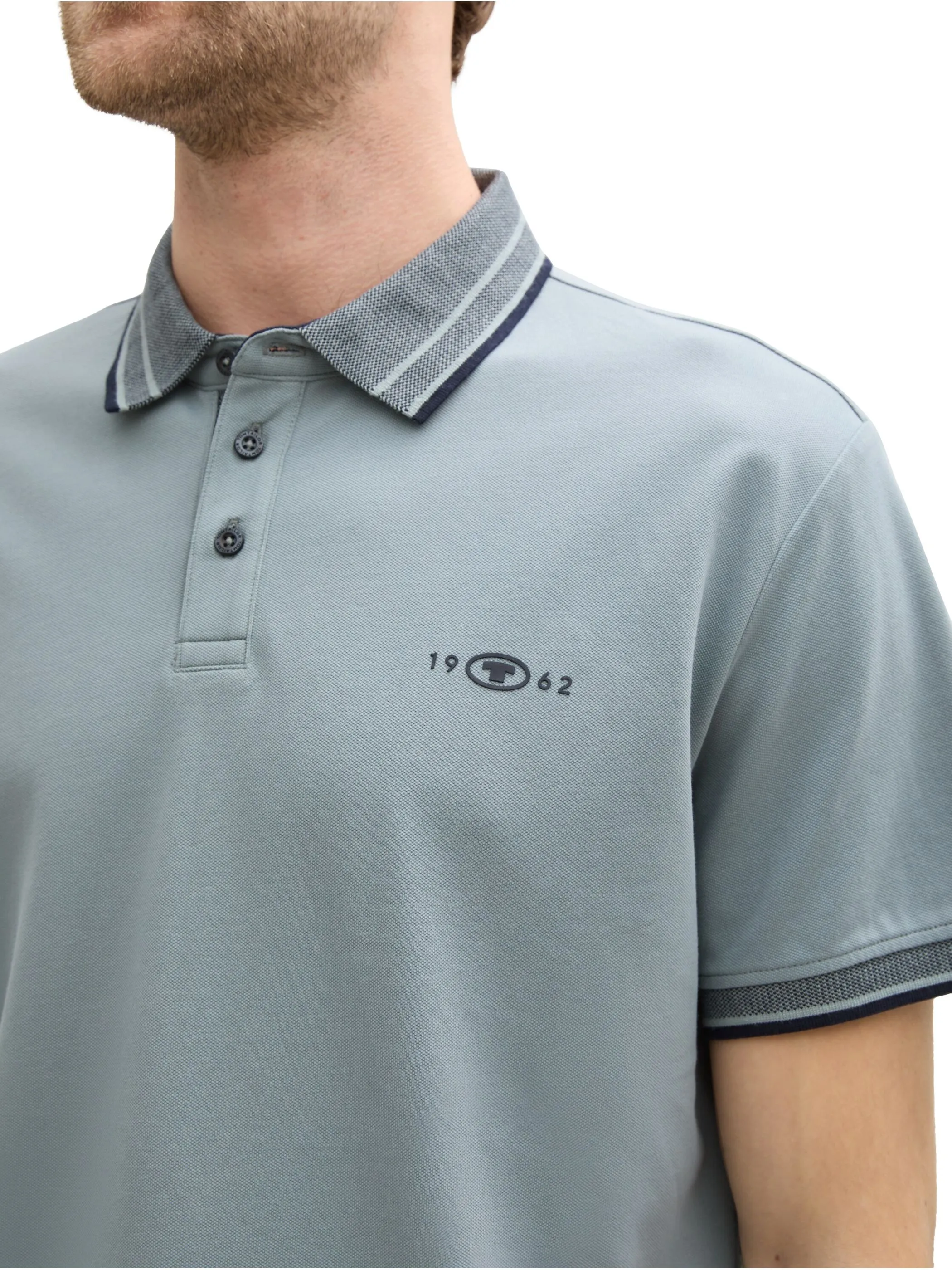 Tom Tailor 1045629 NOS polo Grau 905872 27475 4