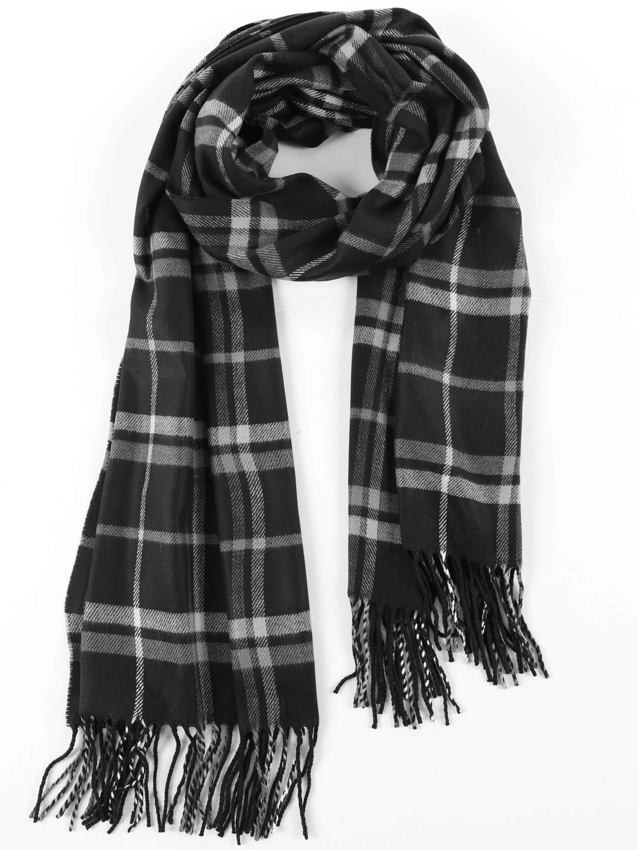 Jim Spencer He-Schal aus Softacryl Schwarz 899540 SCHWAEZ 1 Jim Spencer He-Schal aus Softacryl Schwarz 899540 SCHWAEZ 1