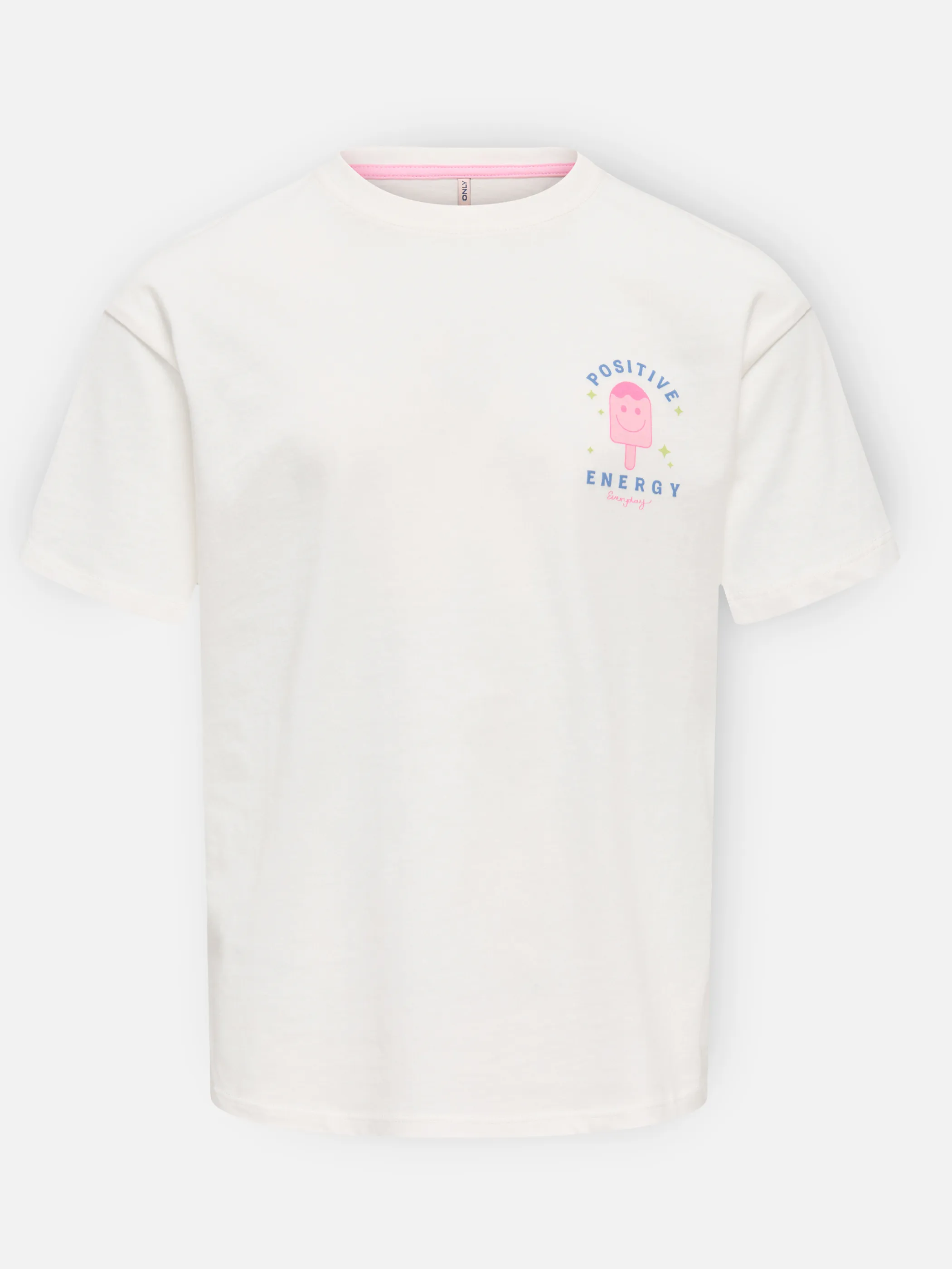 Kids Only 15374921 KOGROSITA LIFE S/S LOOSE PRINT TOP Weiß 927563 177922002 1