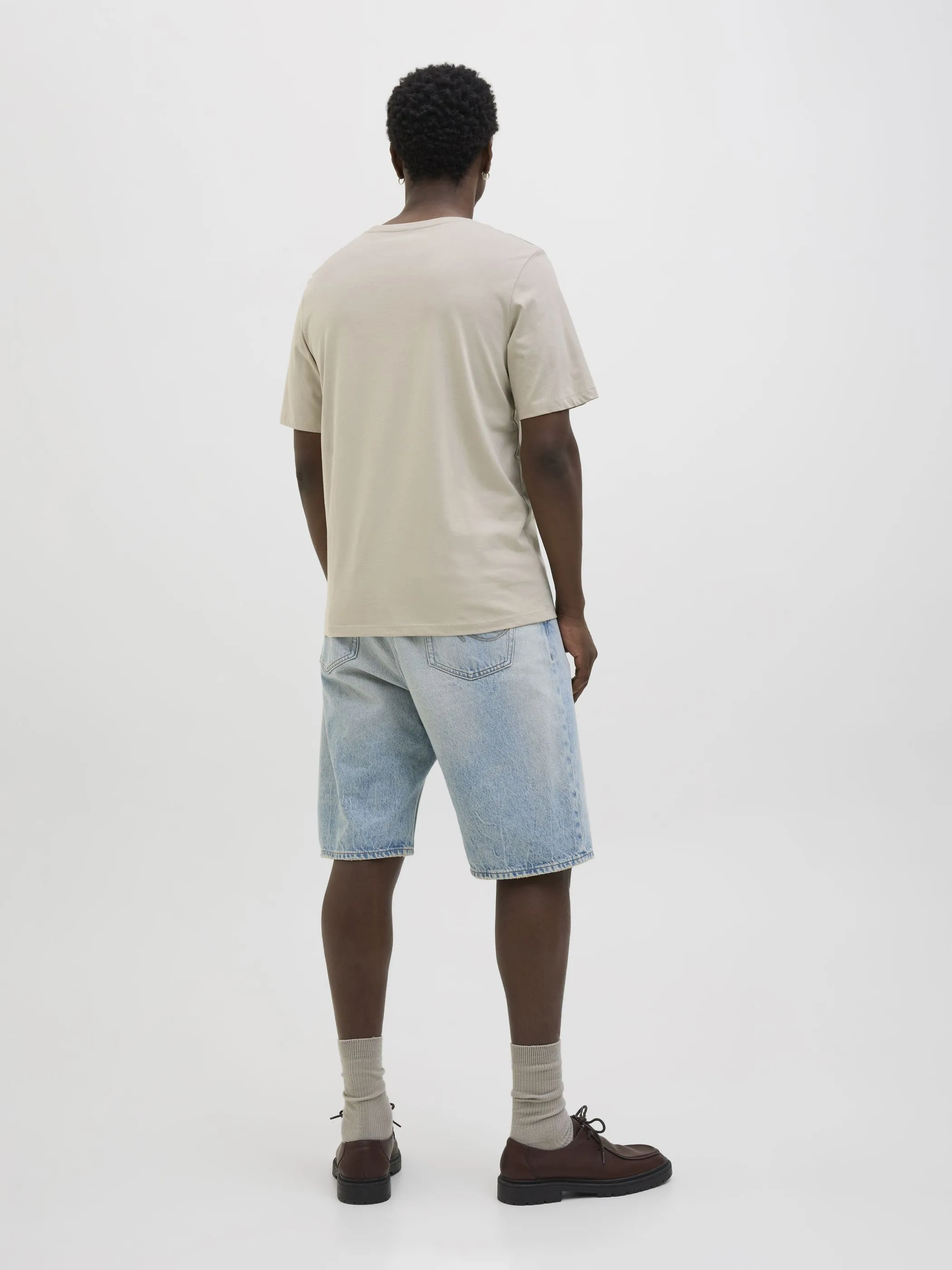 Jack Jones 12269324 JJHAWAII SHAPE TEE SS Braun 904465 176631 3