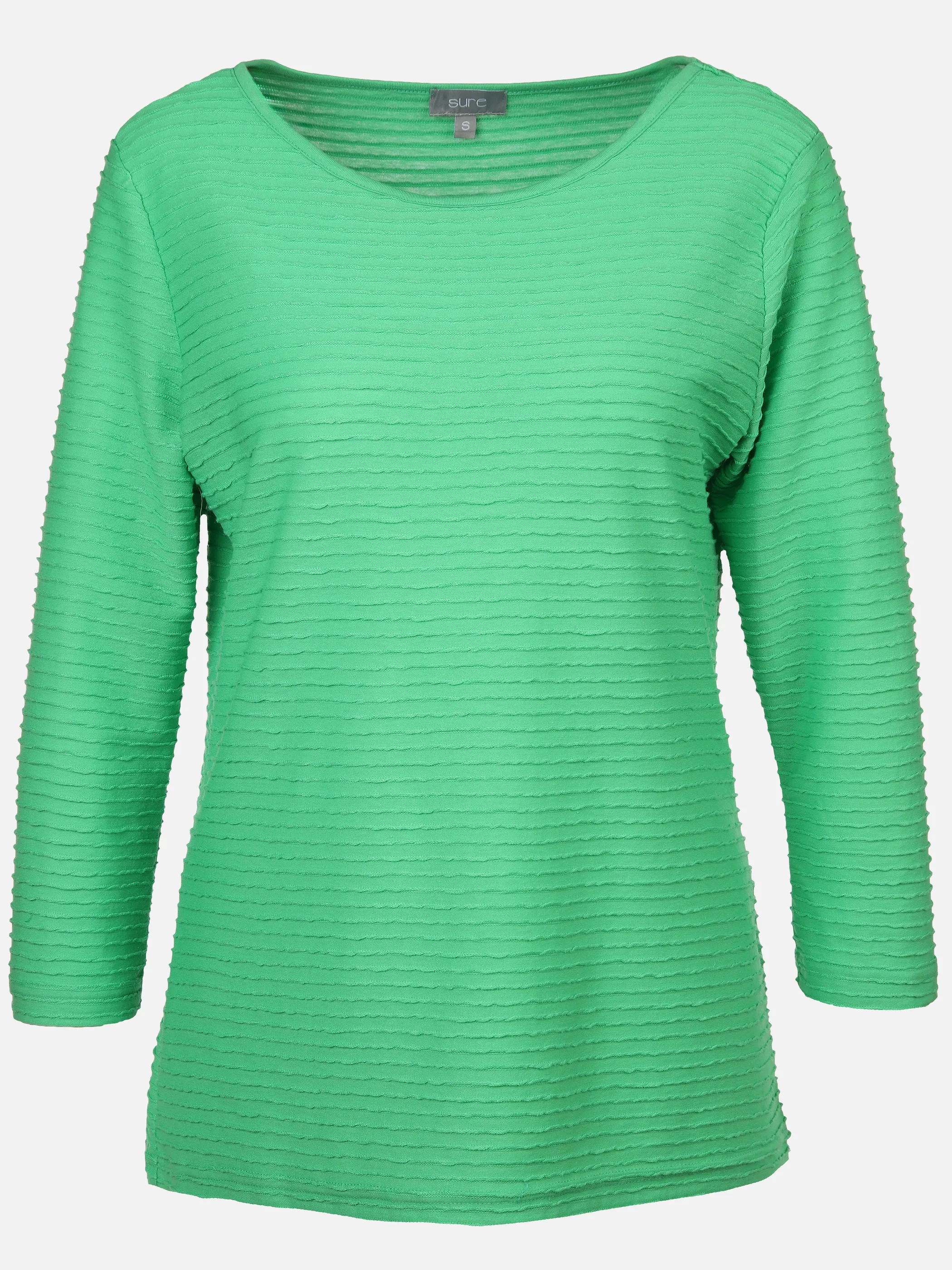 Sure Da-Struktur-Shirt 3/4 Arm Grün 889292 GREEN 1