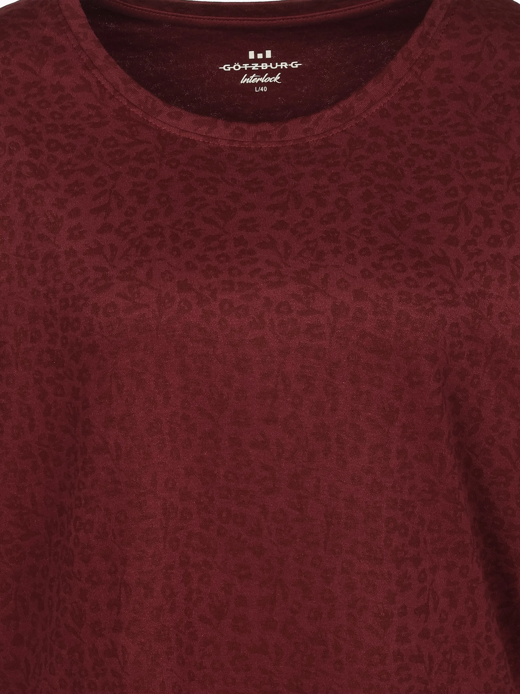 Götzburg 250260/7308 DA-Pyjama, Rundhal Lila 915491 725 3