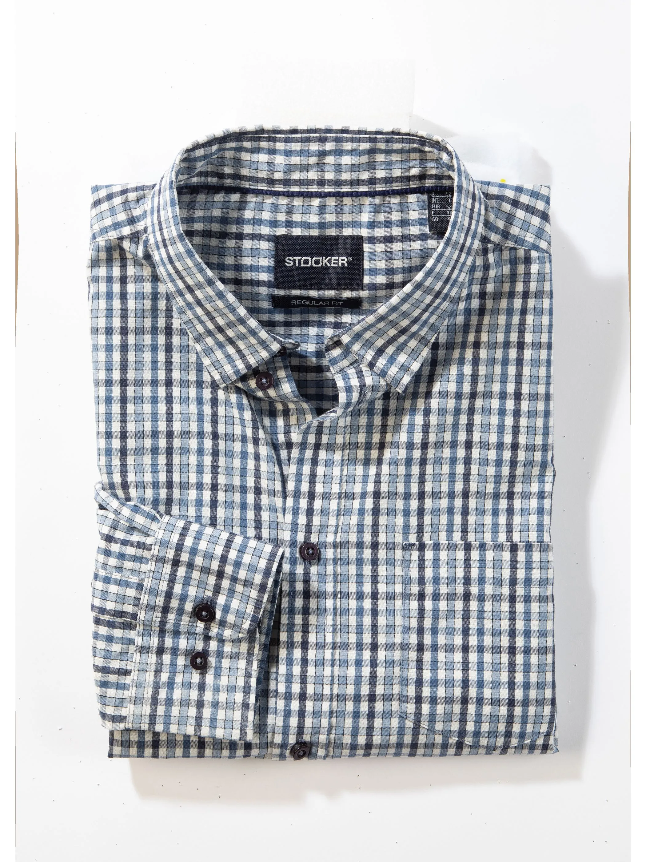 Stooker HAKA 73150140009144 He. Bluse/Hemd, Blau 919971 9144 1