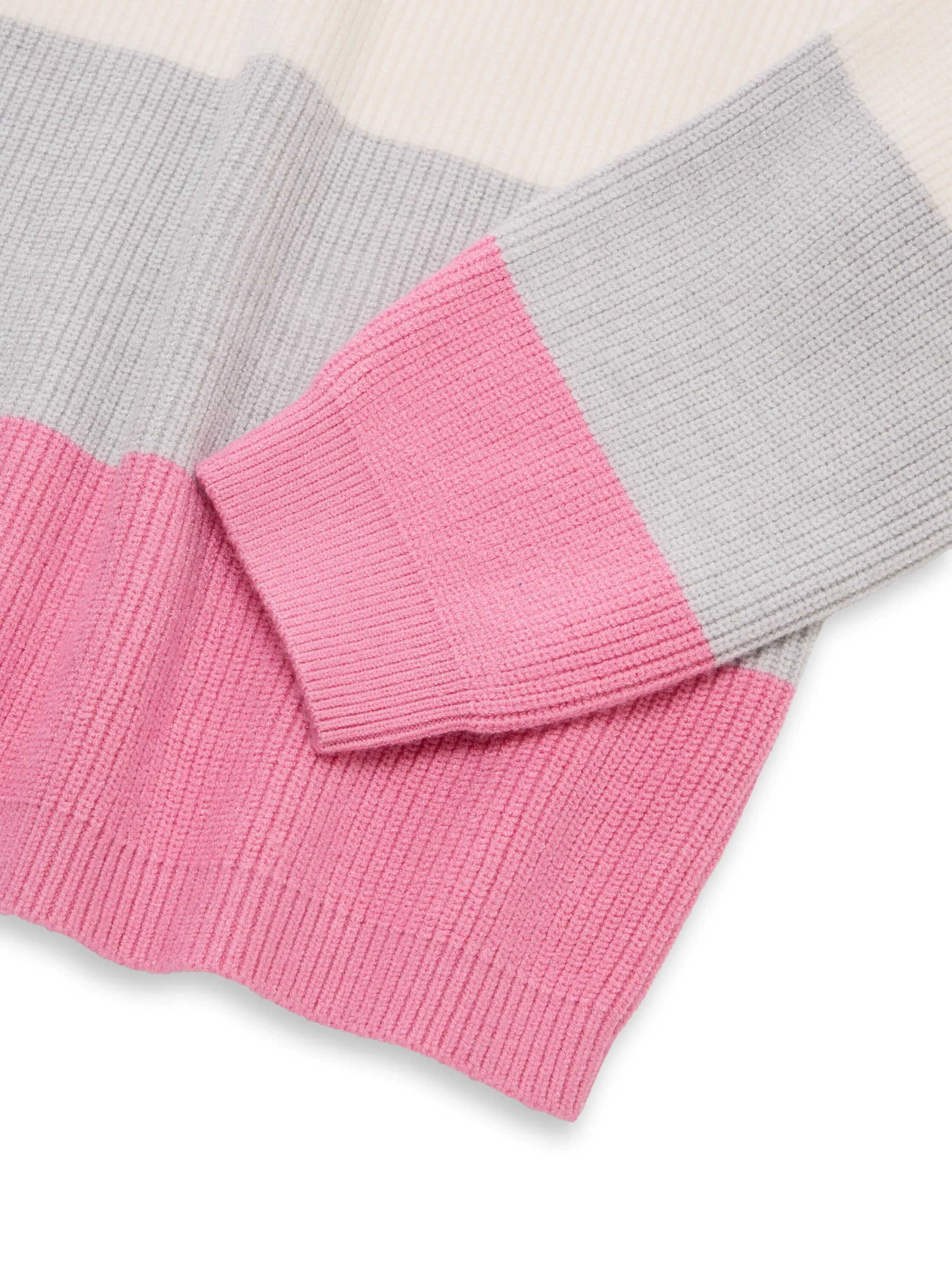 Tom Tailor 1052841 cropped colorblock pul Pink 934464 41114 3