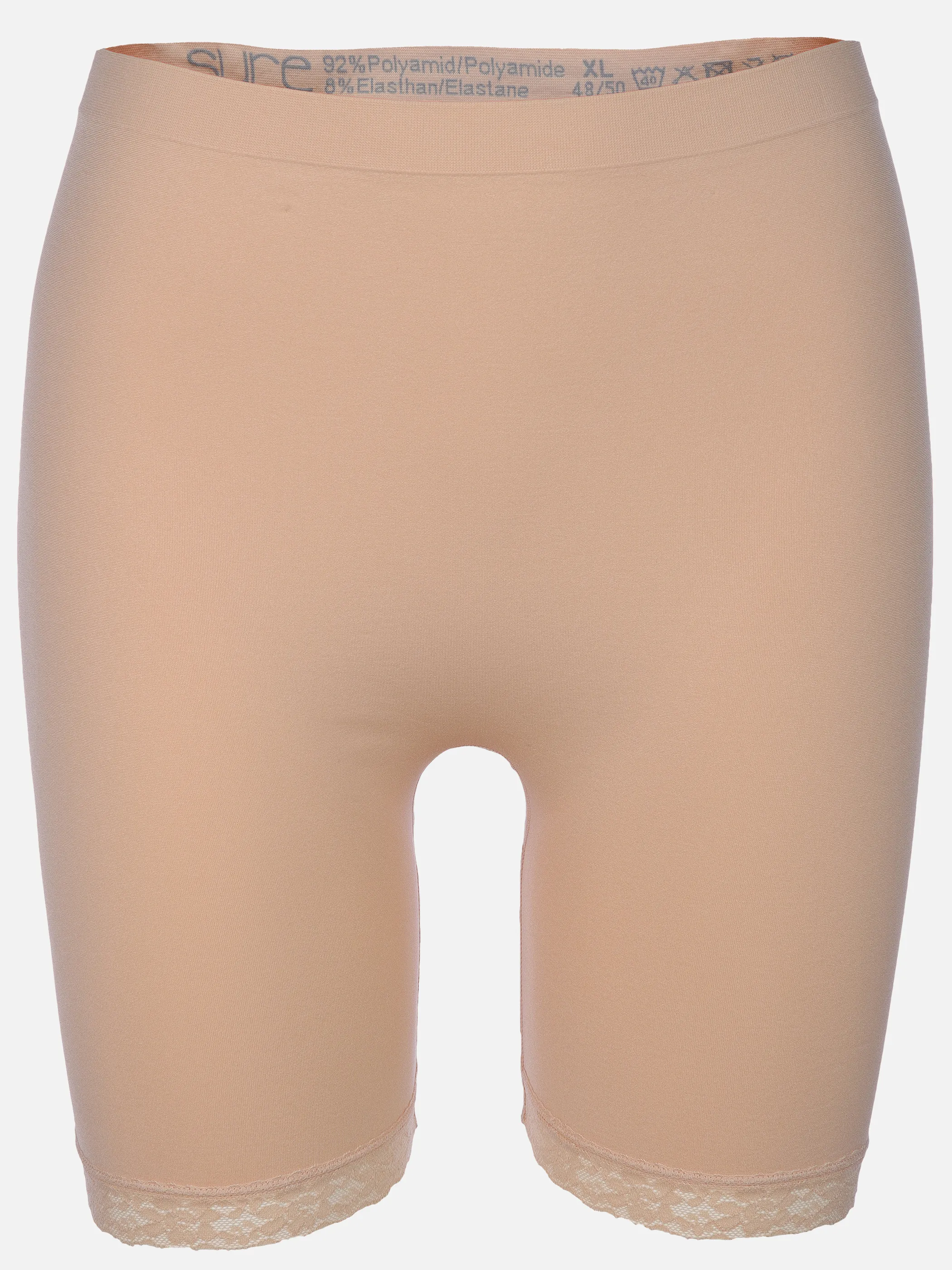 Sure Da. Longpant mit Spitze Seamle Beige 905041 BEIGE 1