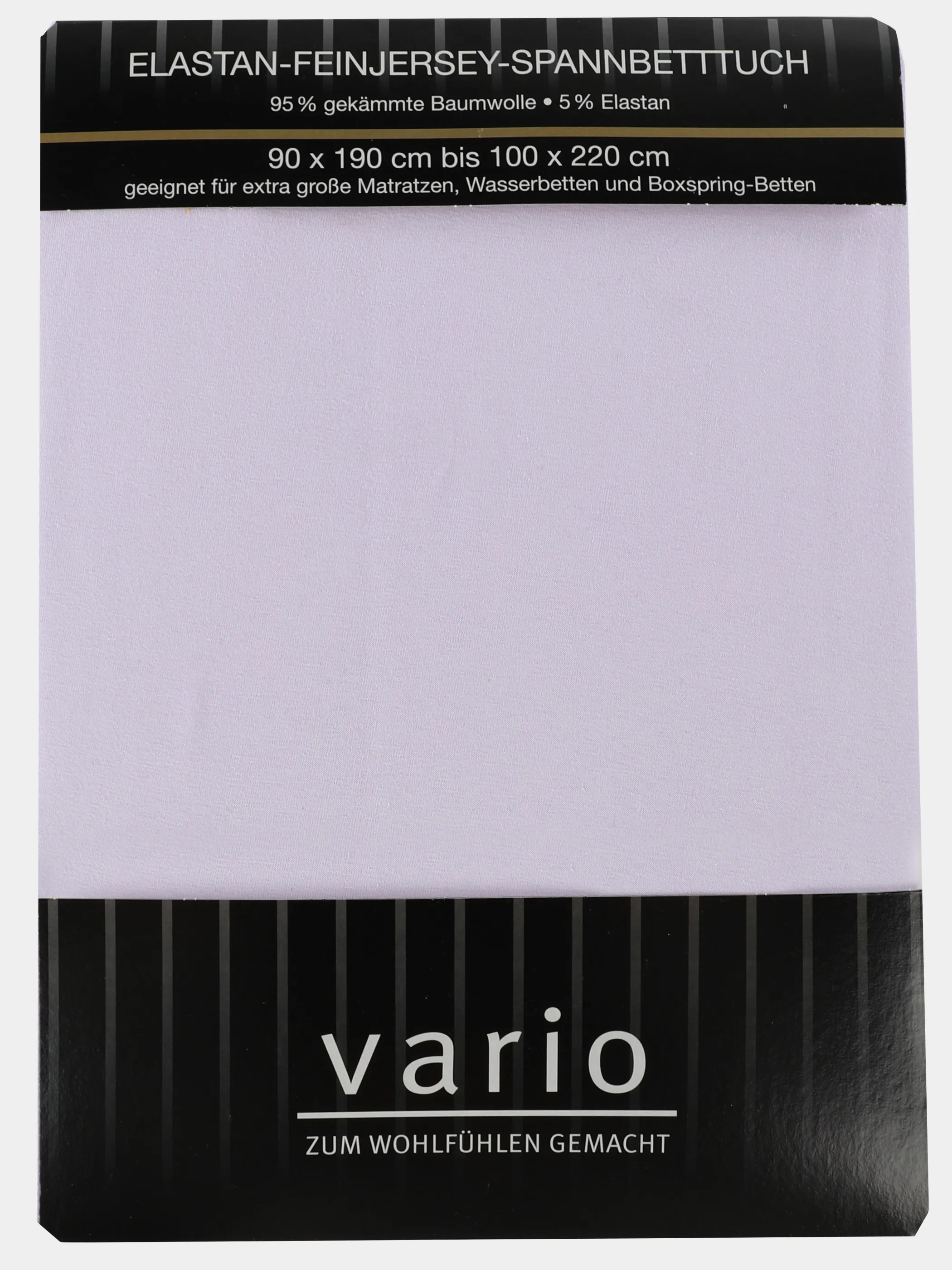 Vario Elast.-Feinjersey-Spannbetttuch Lila 668078 660 3