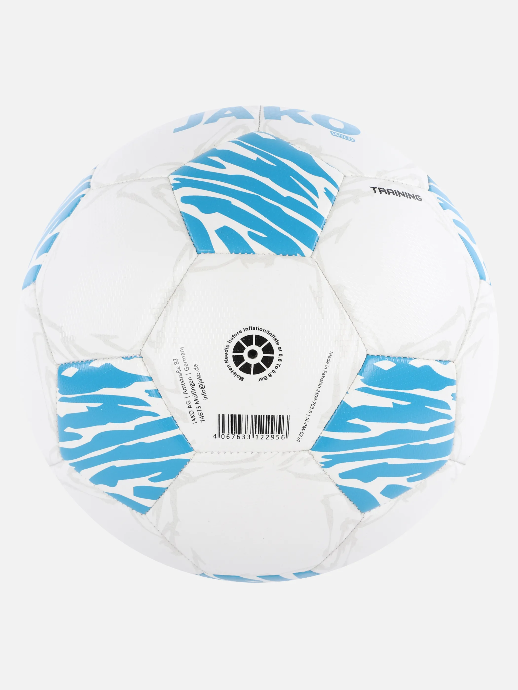 JAKO 2309 Trainingsball Wild Weiß 902638 703 2 JAKO 2309 Trainingsball Wild Weiß 902638 703 2
