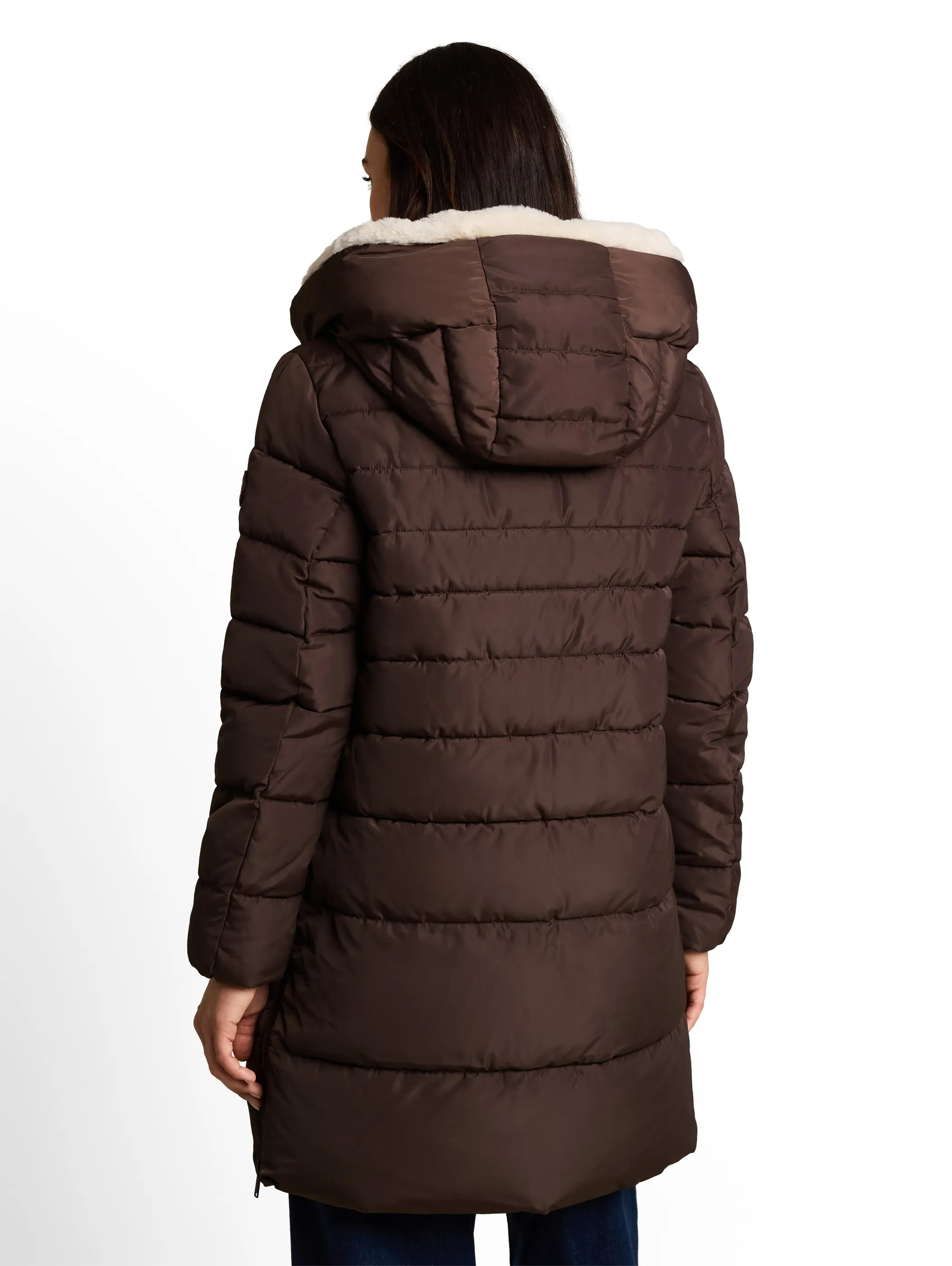 Tom Tailor 1054191 cosy puffer coat Braun 934177 13234 2