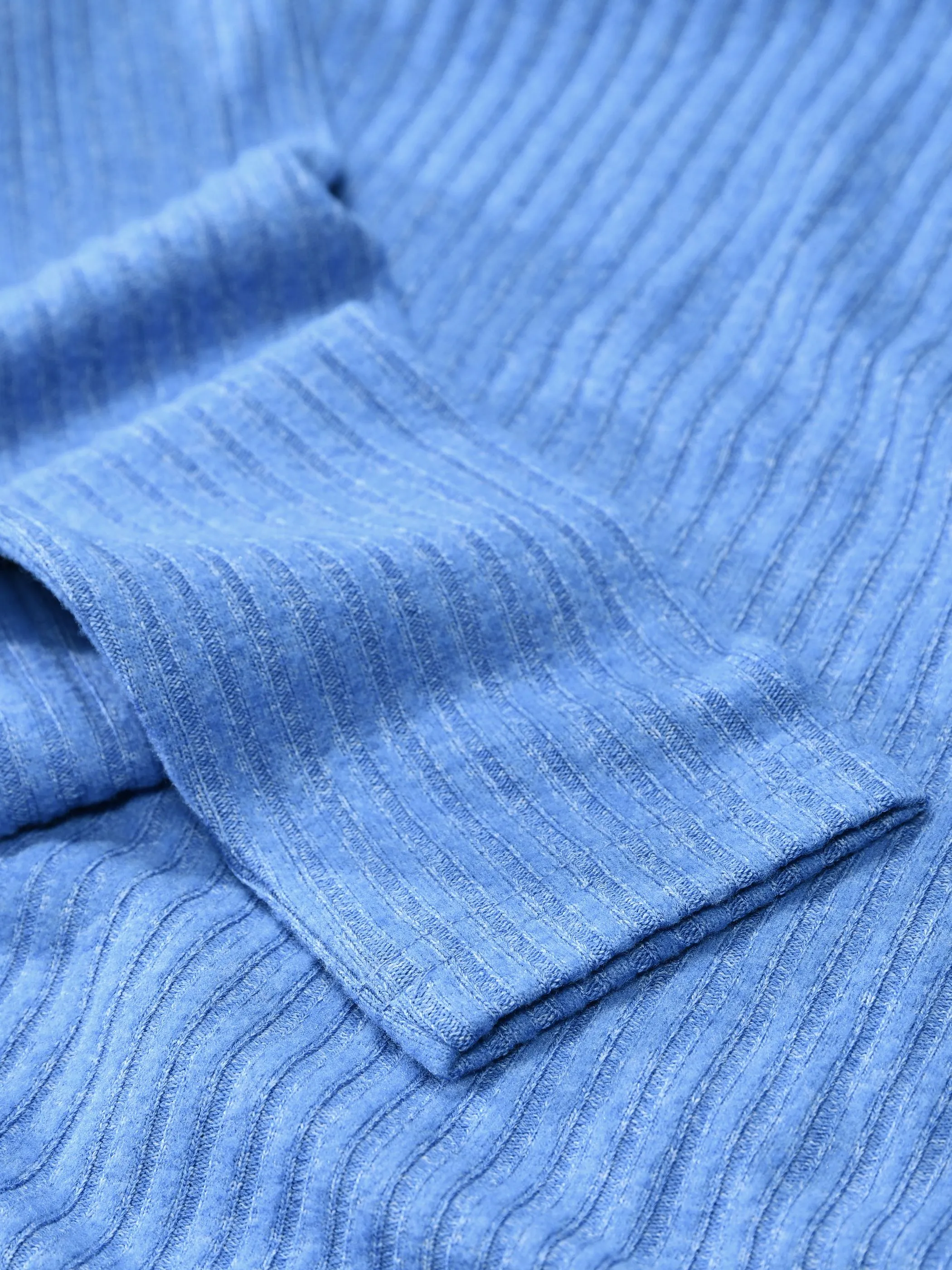 Lisa Tossa Da-Rib Rollneck Blau 933631 655 4