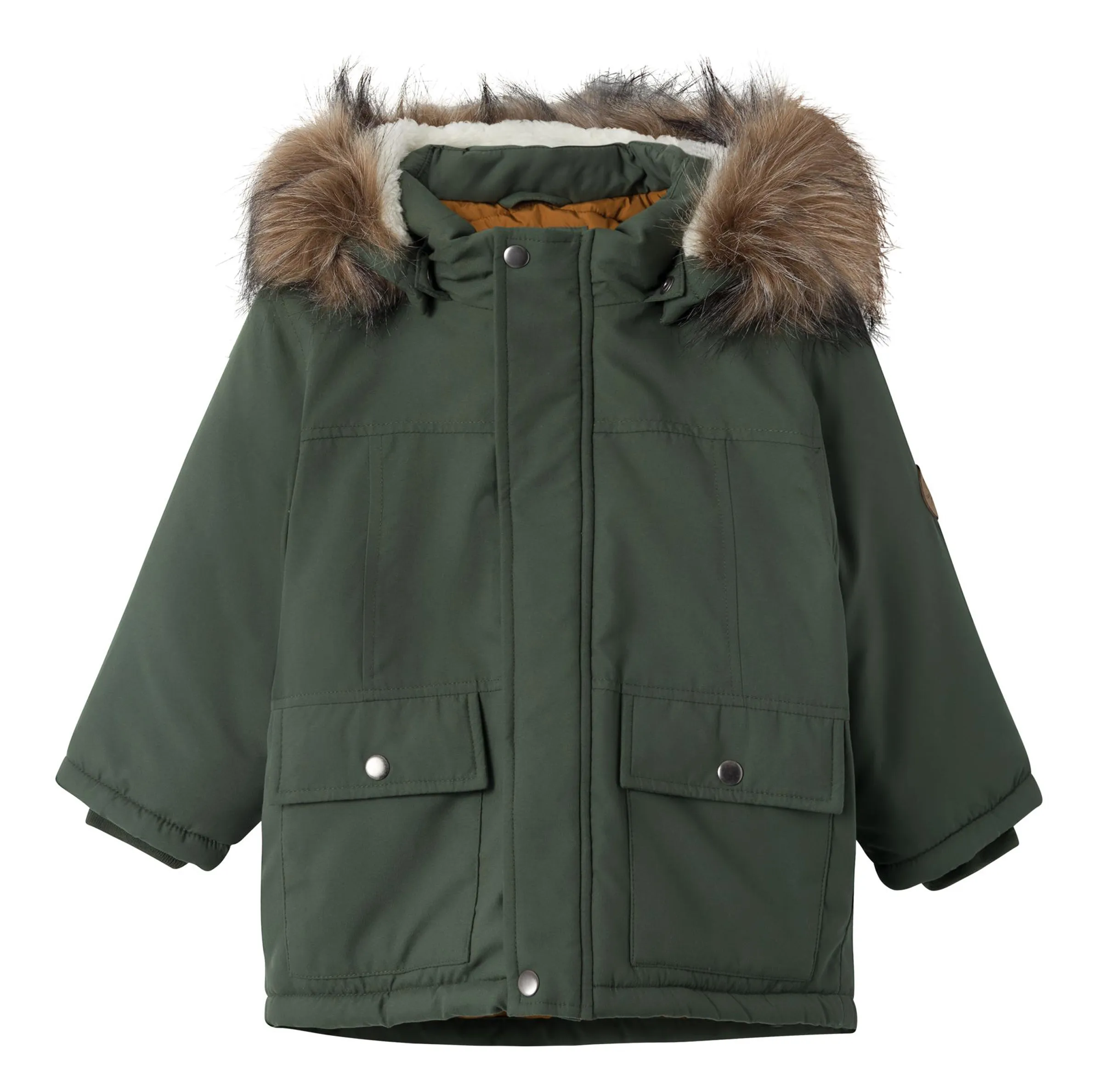 name it 13216490 NMMMARLIN PARKA JACKE Grün 878035 259036 1