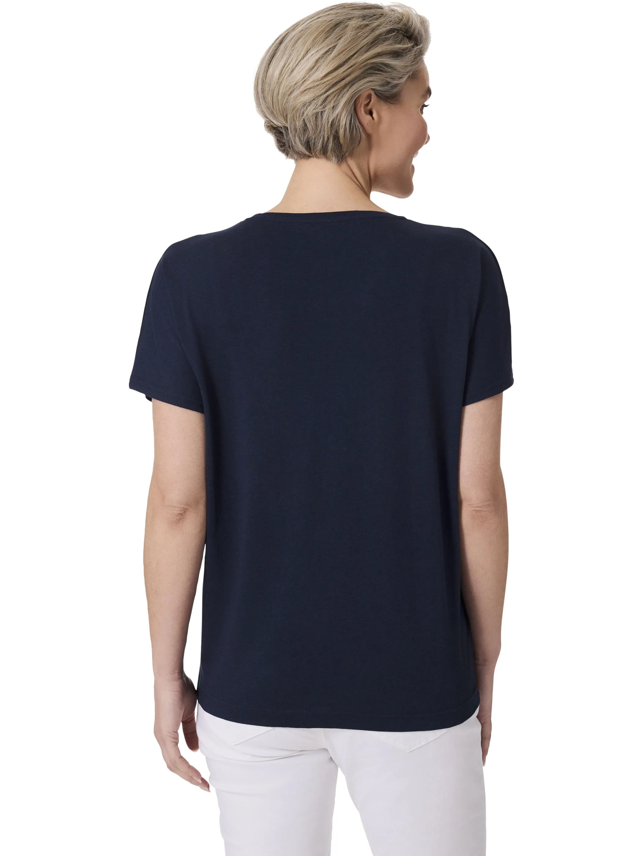 Stooker DOB 23130010004644 Da. T-Shirts / Marine 911341 4644 2