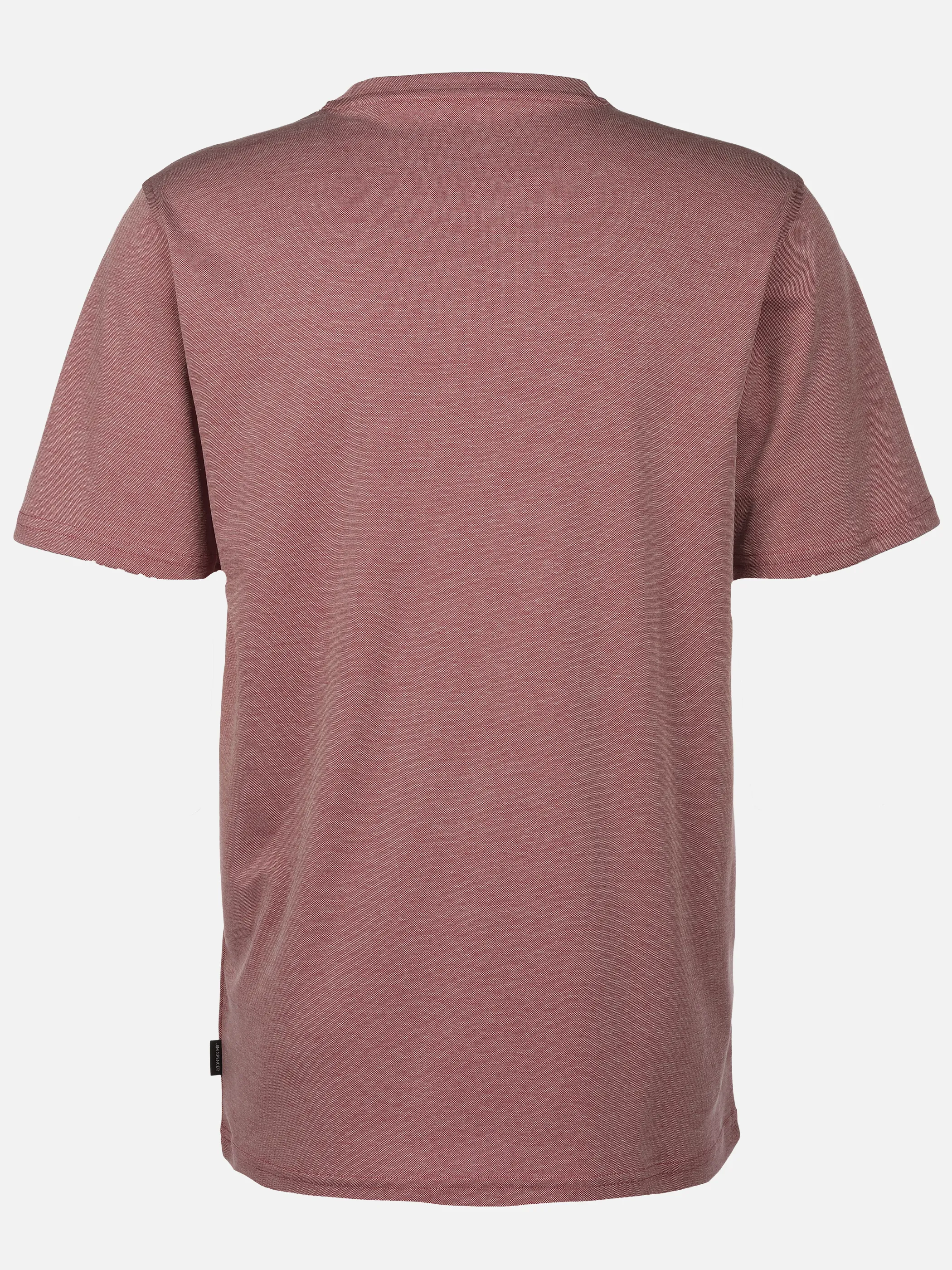 Jim Spencer He. T-Shirt 1/2 Arm twisted Rot 922528 BERRY 2