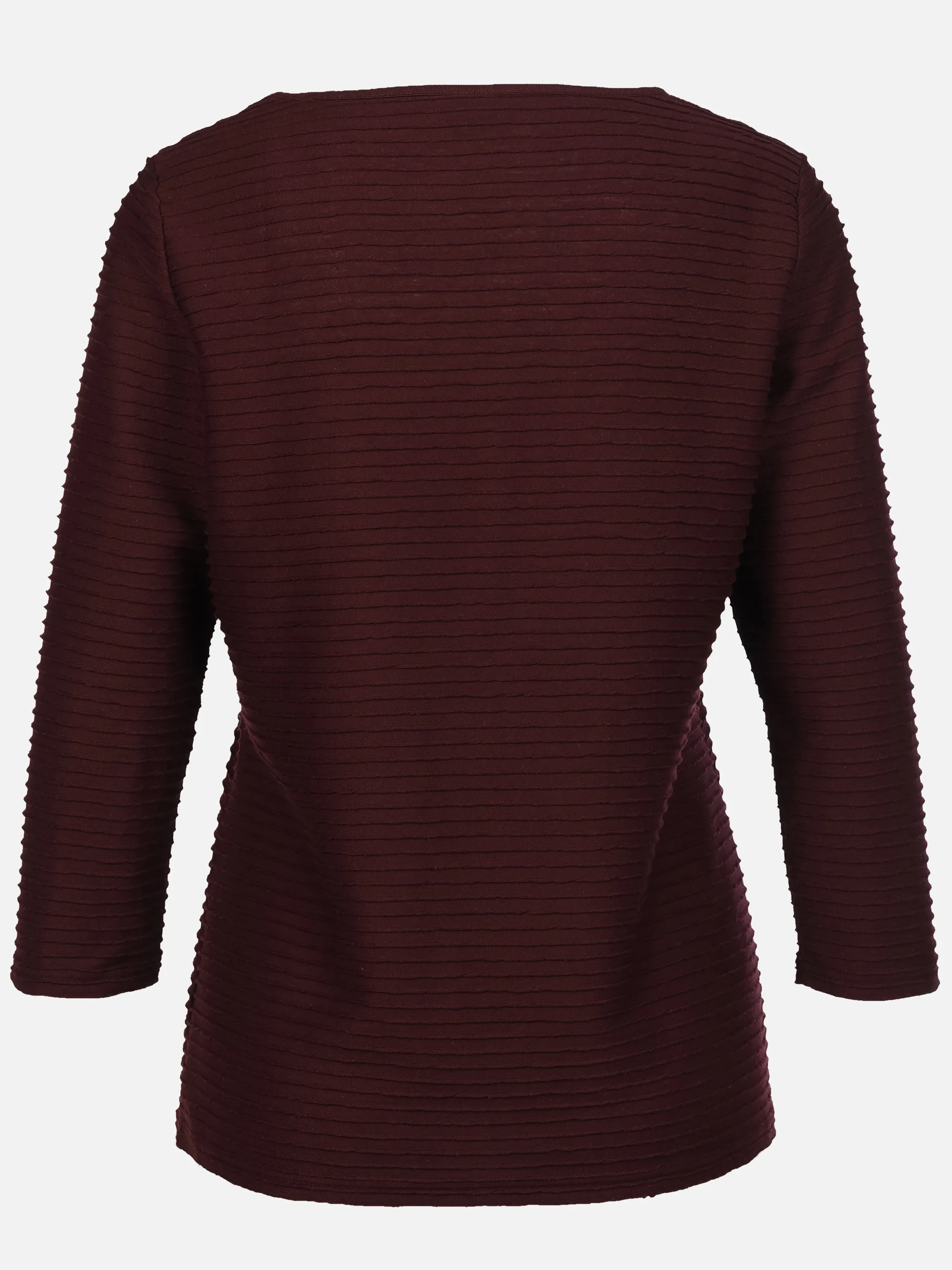 Sure Da-Struktur Shirt, 3/4 Arm Rot 929165 BURGUND 2