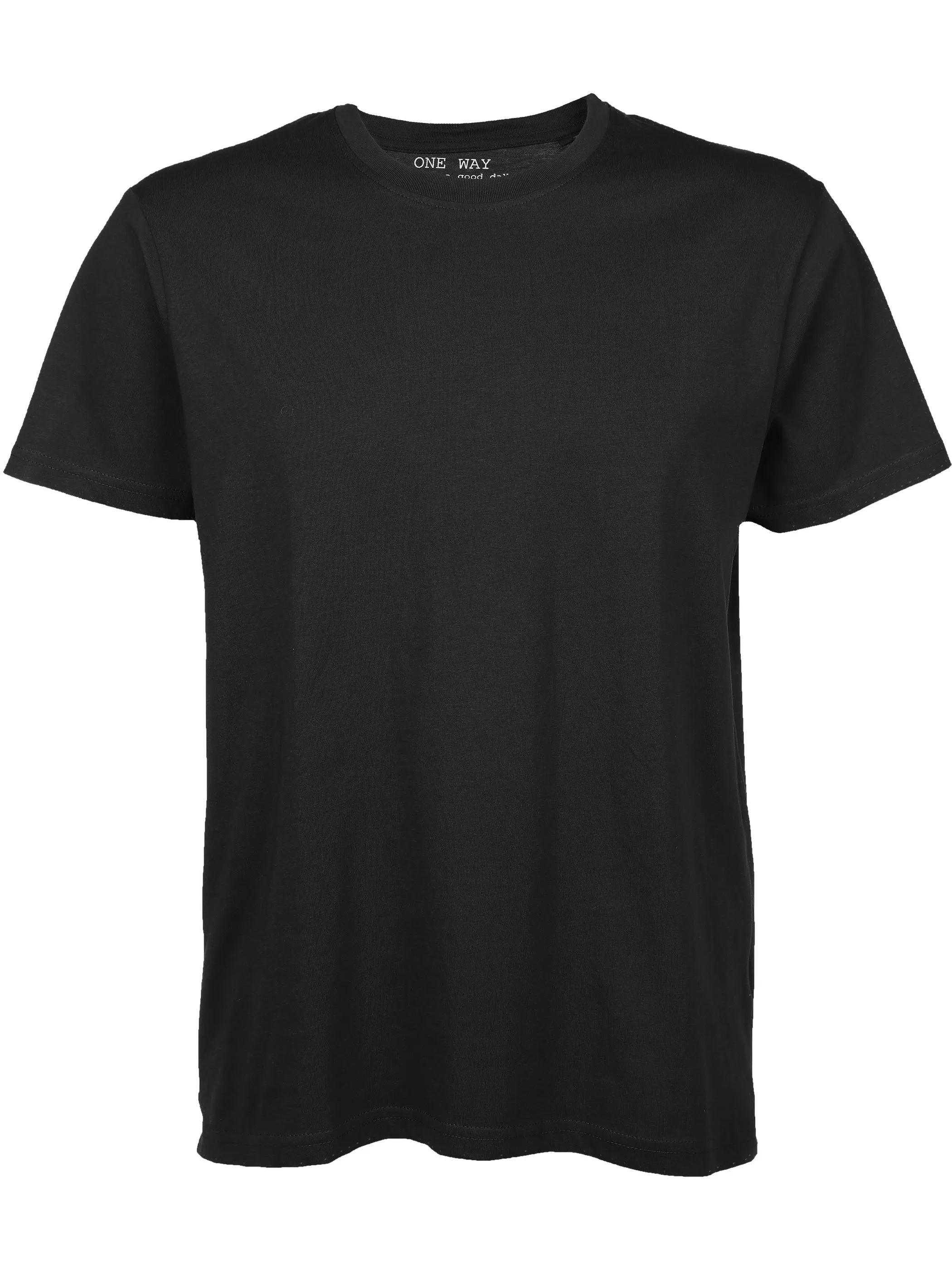 One Way YF-He-Shirt, 1/2 Arm, Rundhals Schwarz 783664 BLACK 4