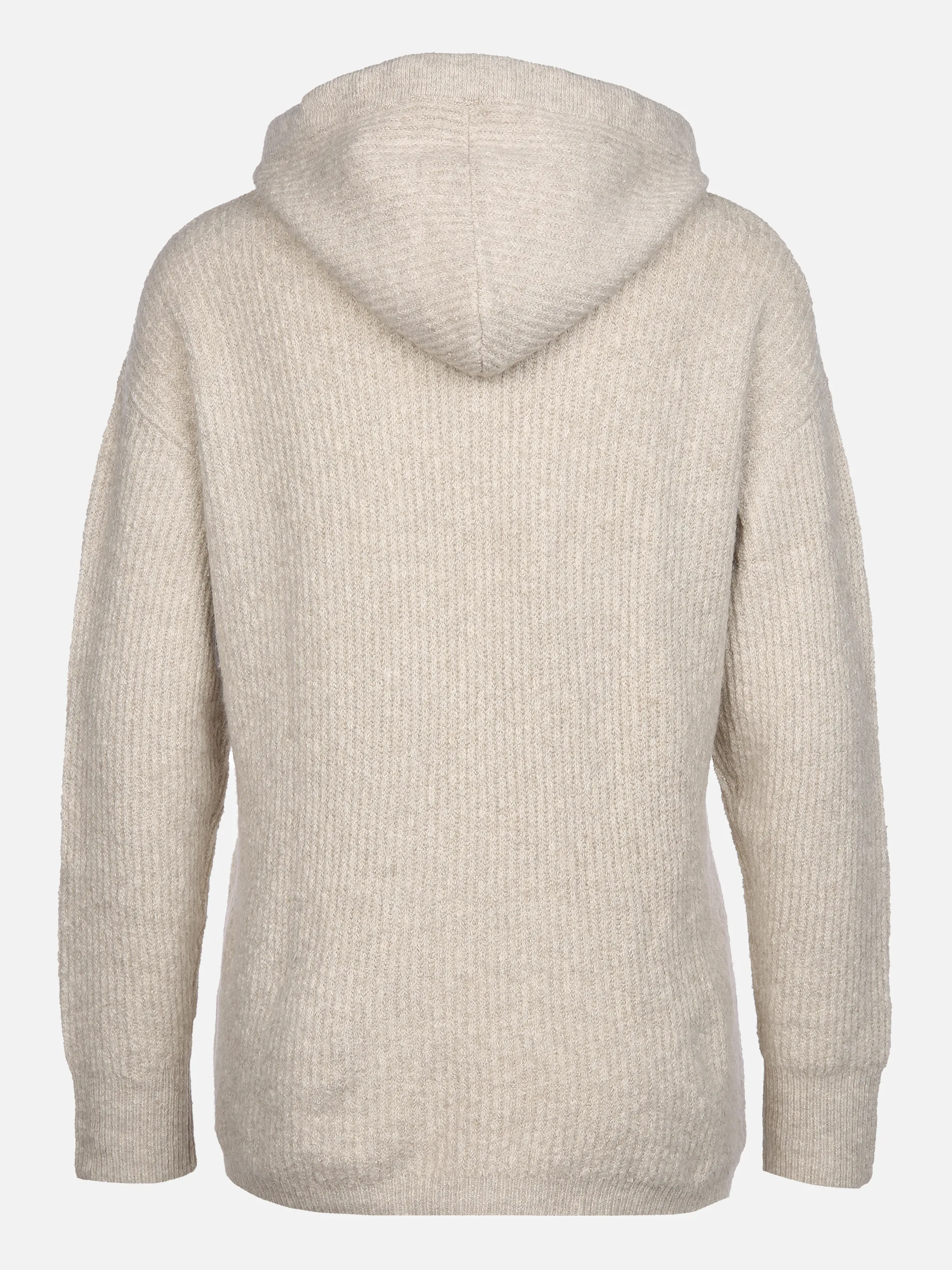 Lisa Tossa Da-Pullover mit Kapuze Grau 856692 STEIN MEL. 2