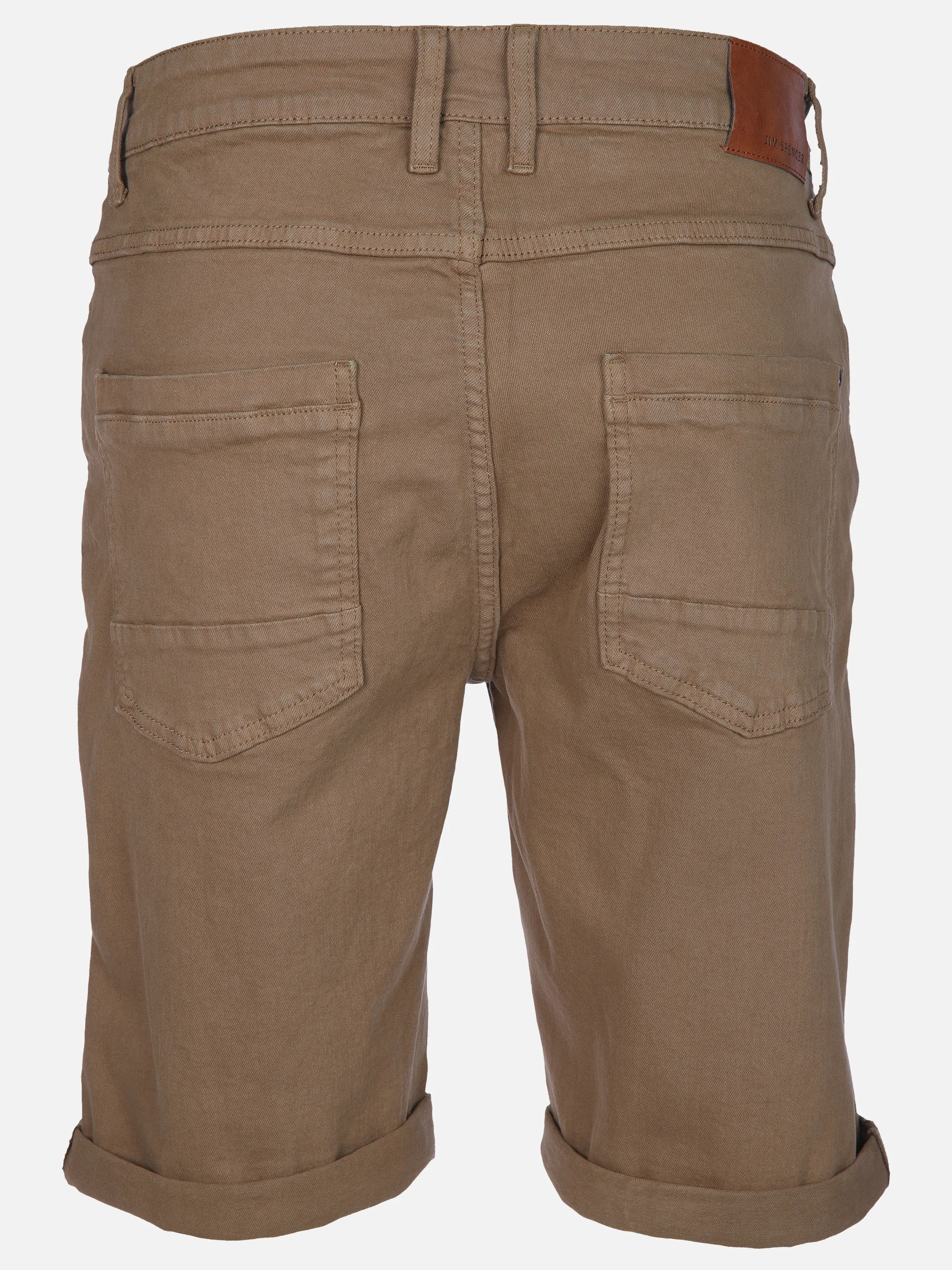 Jim Spencer He. Jeansshort 5 Pocket Grau 832291 STONE 2