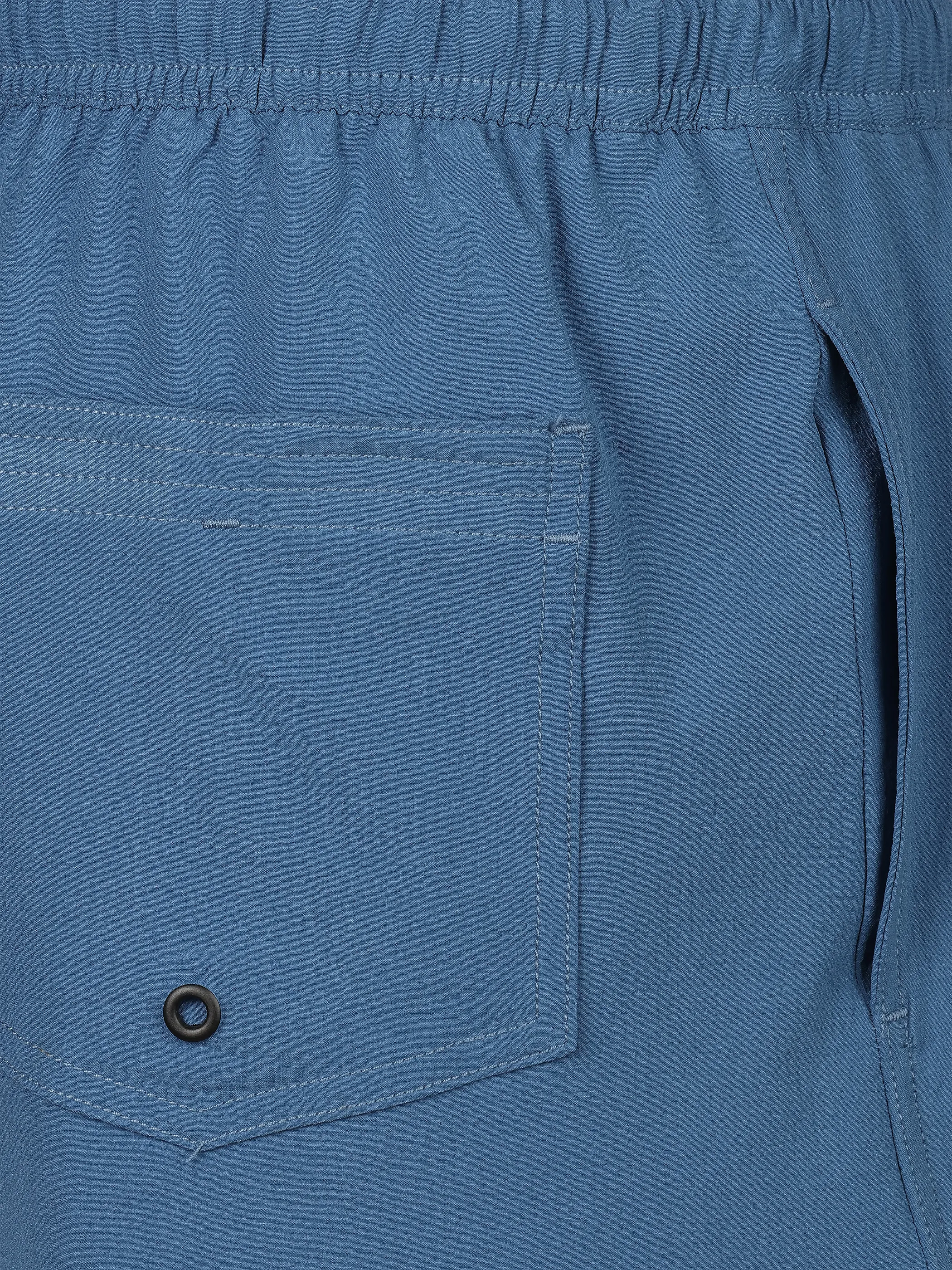 Grinario Sports He-Badeshorts, Seersucker, m. Gesäßtasche Blau 923519 BLUE 4