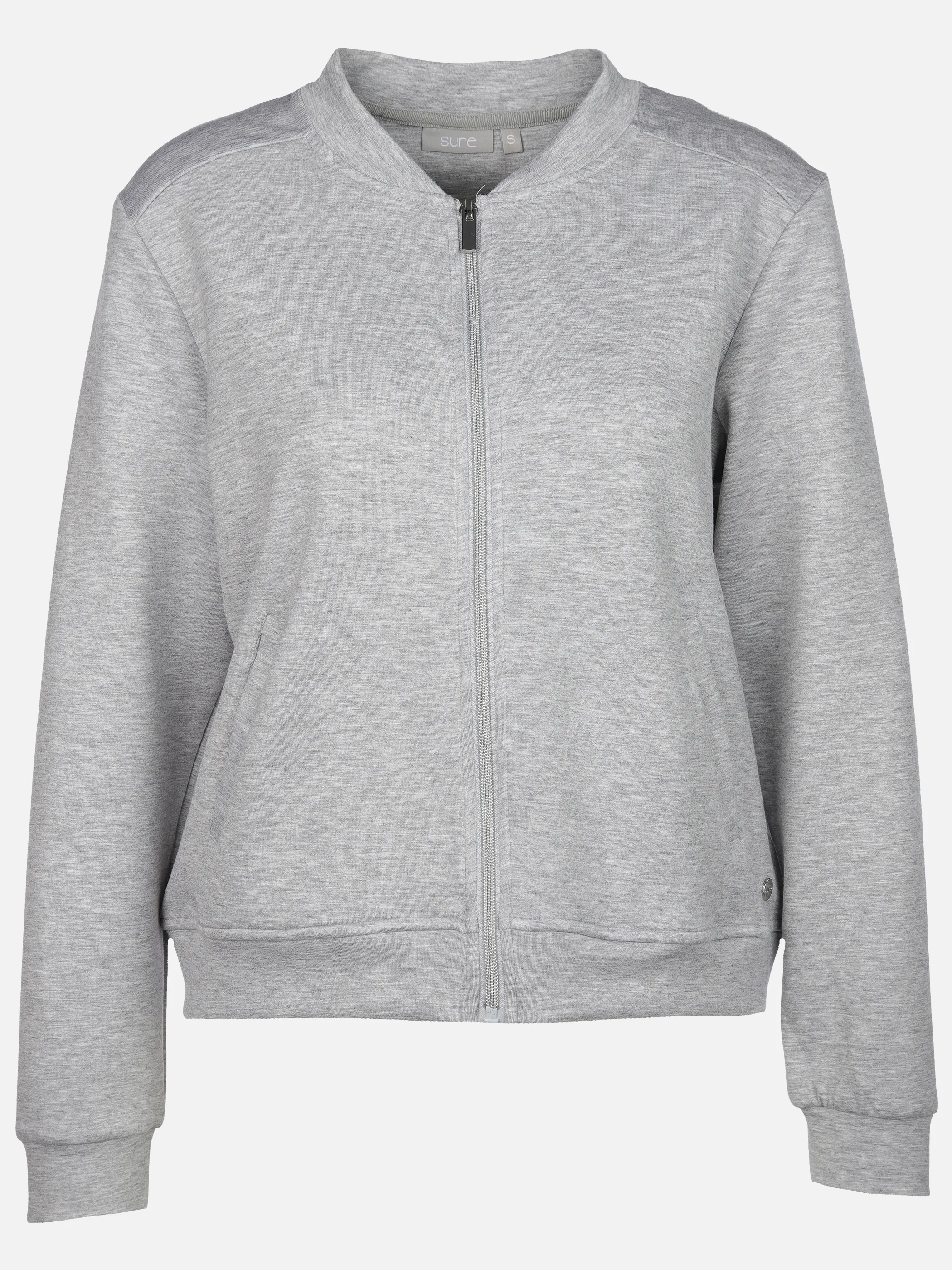 Sure Da-Blouson m. Stehkragen Grau 909214 SILBERMEL 1 Sure Da-Blouson m. Stehkragen Grau 909214 SILBERMEL 1