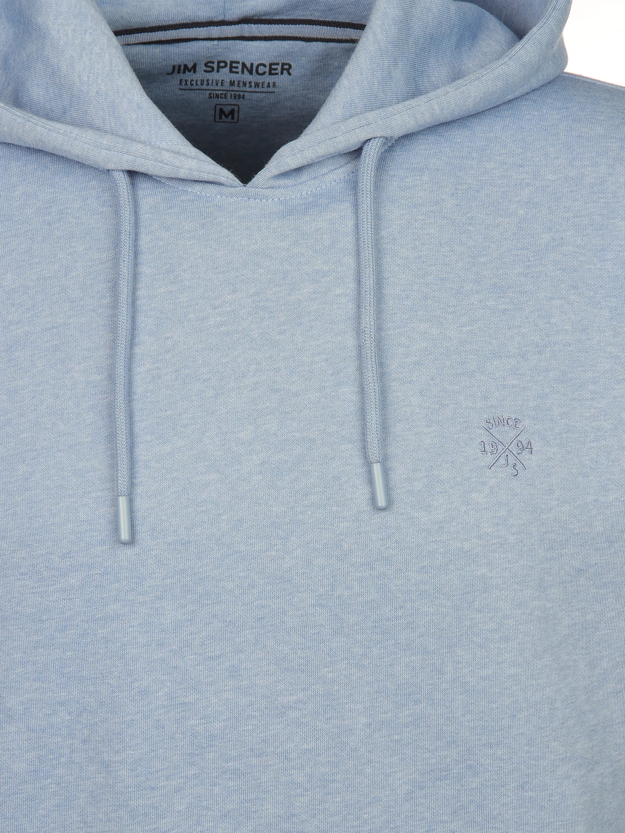 Jim Spencer He. Kapuzensweatshirt mel seasonal Blau 902176 BLUE 3 Jim Spencer He. Kapuzensweatshirt mel seasonal Blau 902176 BLUE 3