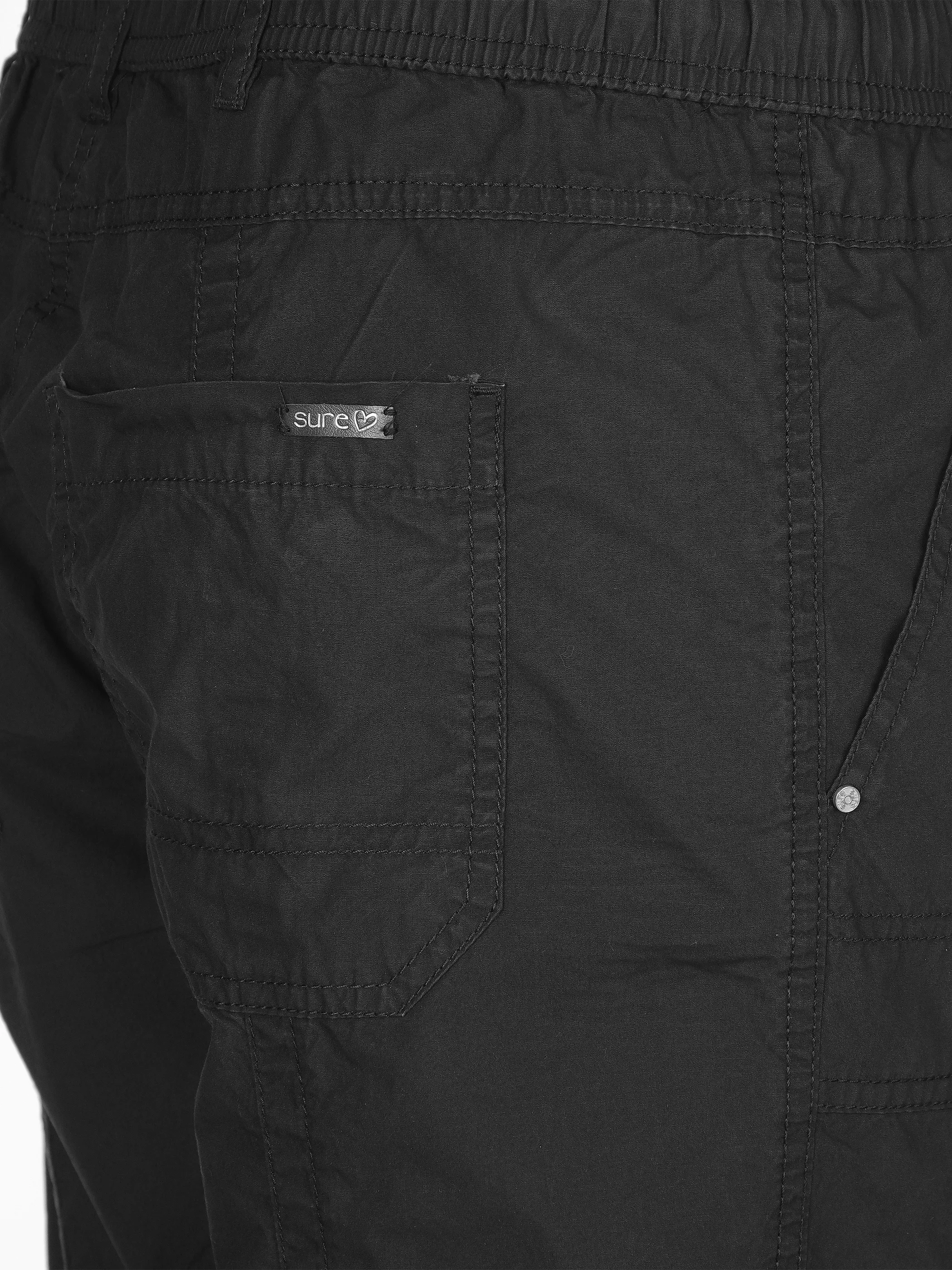 Sure Da-Papertouch-Hose 7/8 Länge Schwarz 907327 BLACK 4