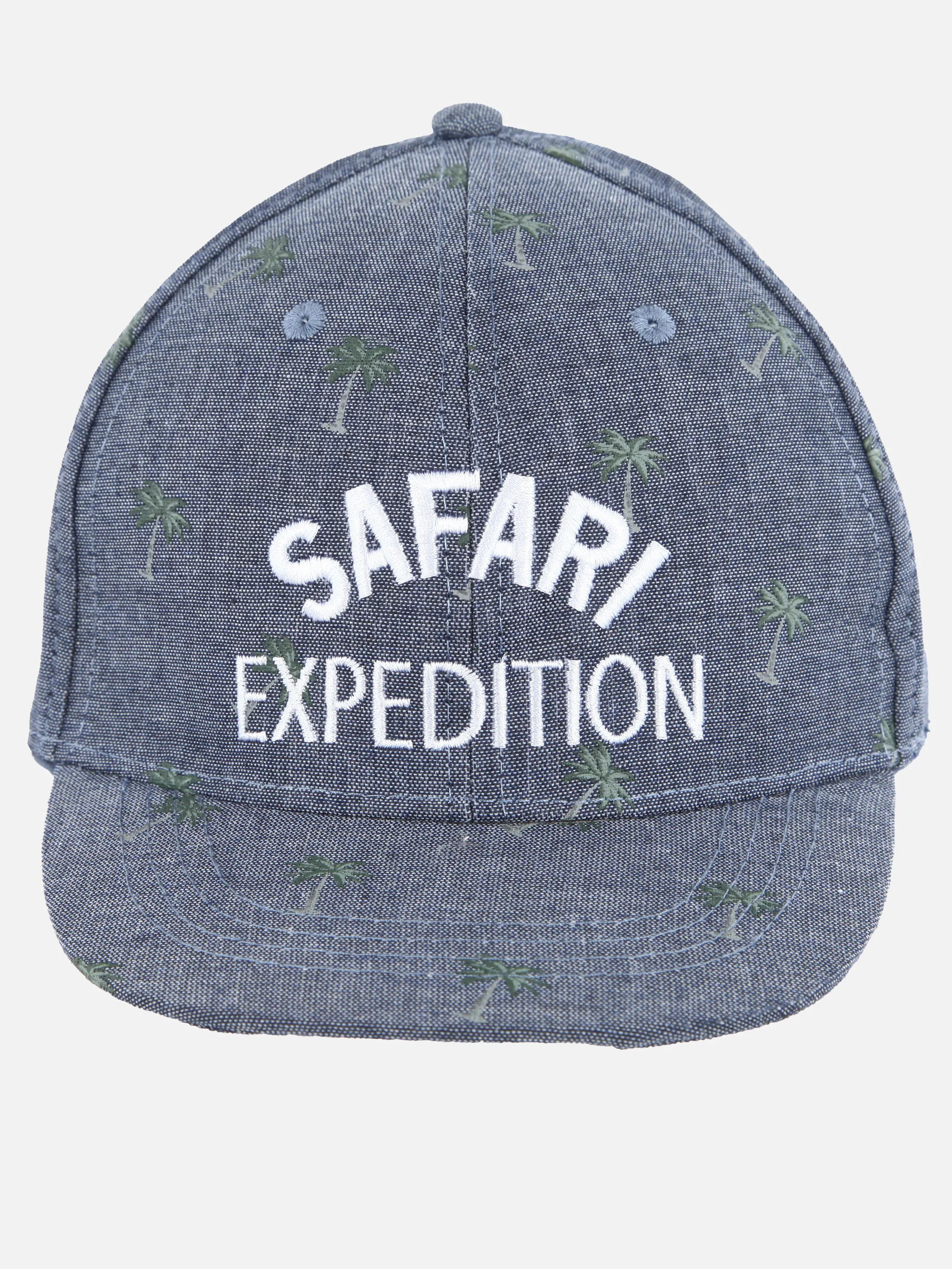 Stop + Go KJ Cap in Blau mit Safari AOP Blau 893209 BLAU 1