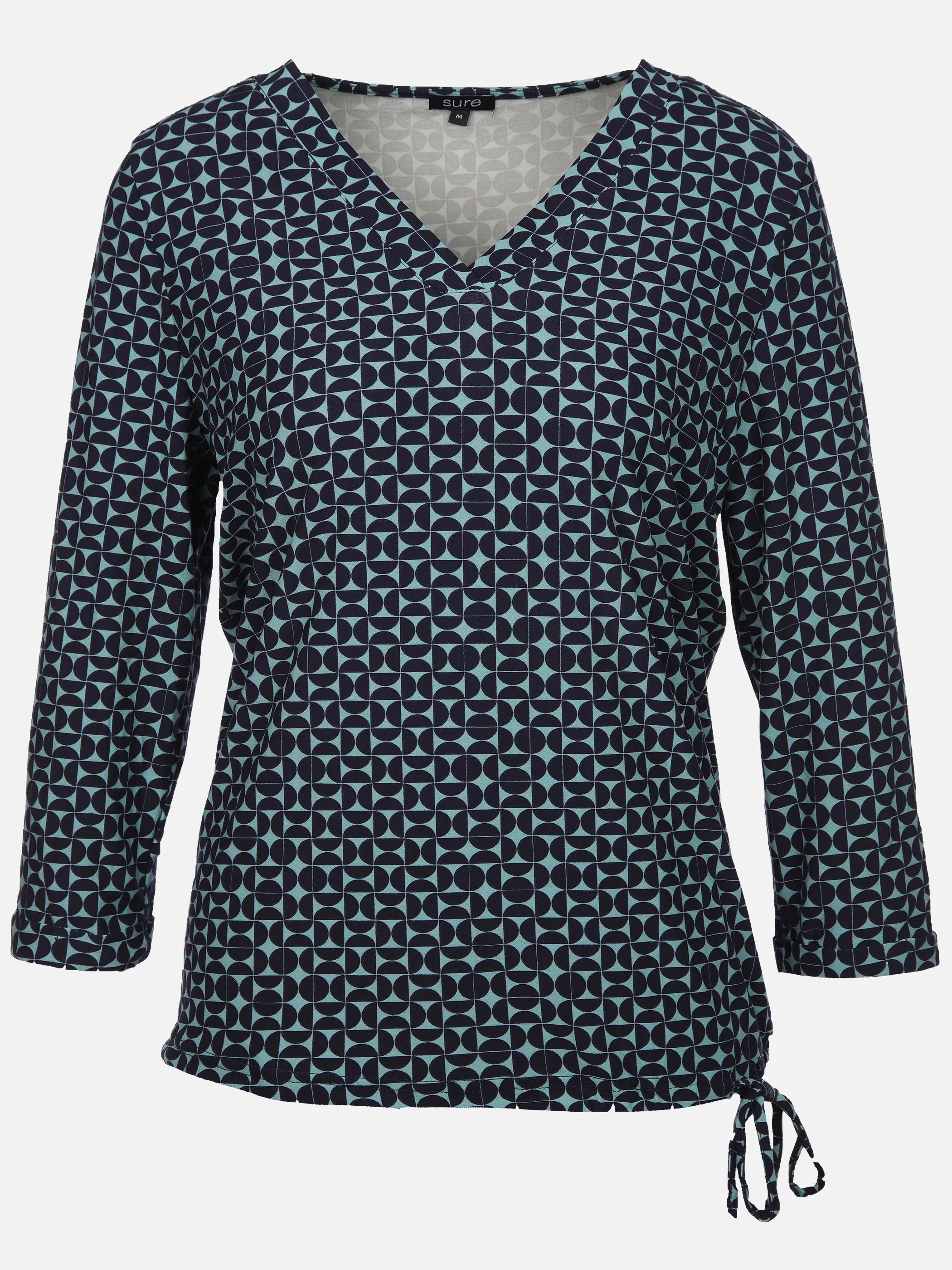Sure Da-Alloverprint-Shirt Blau 912768 BLUE 1