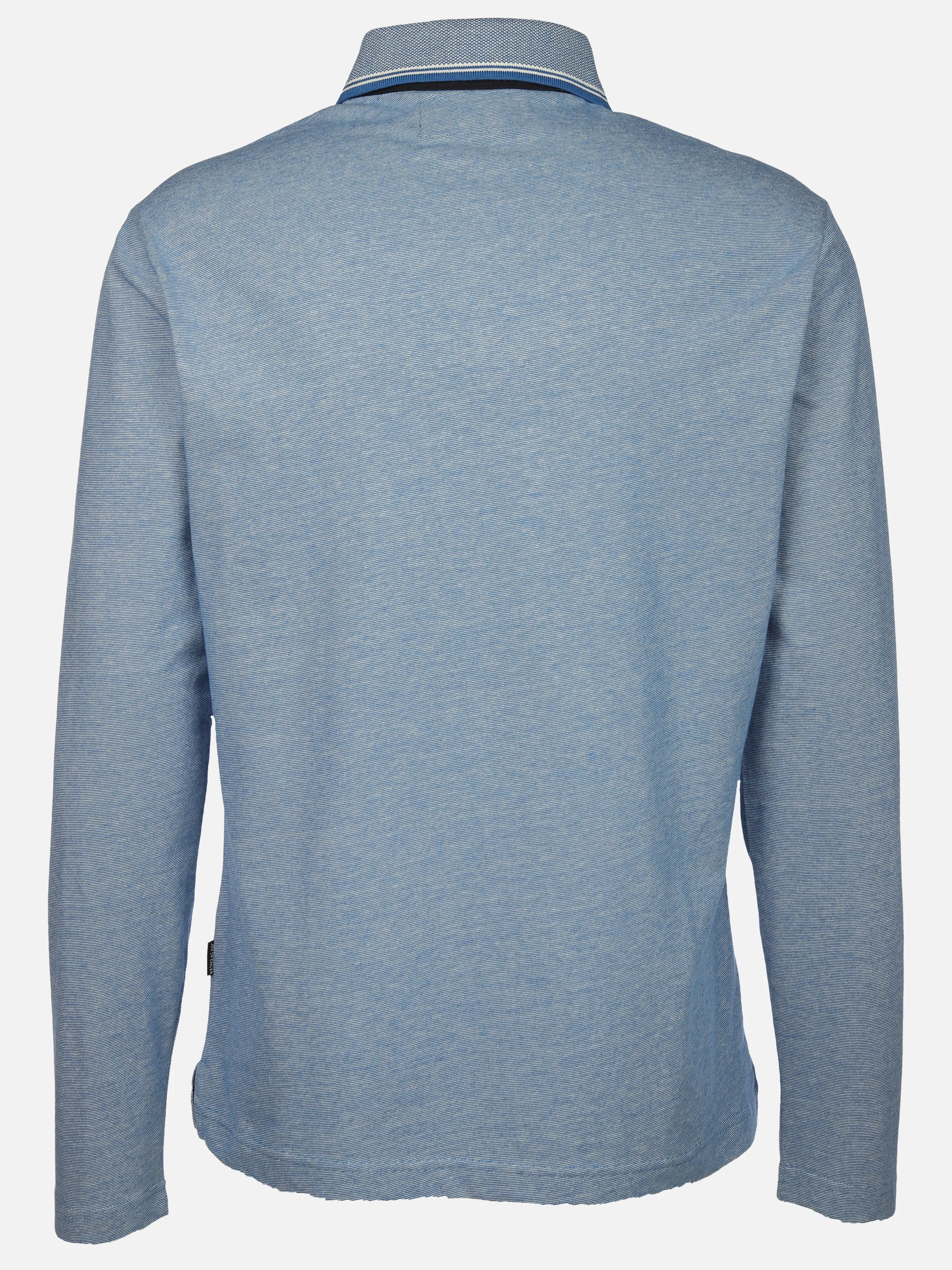 Jim Spencer He. Poloshirt 1/1 Arm grindle Türkis 898406 AZUR 2