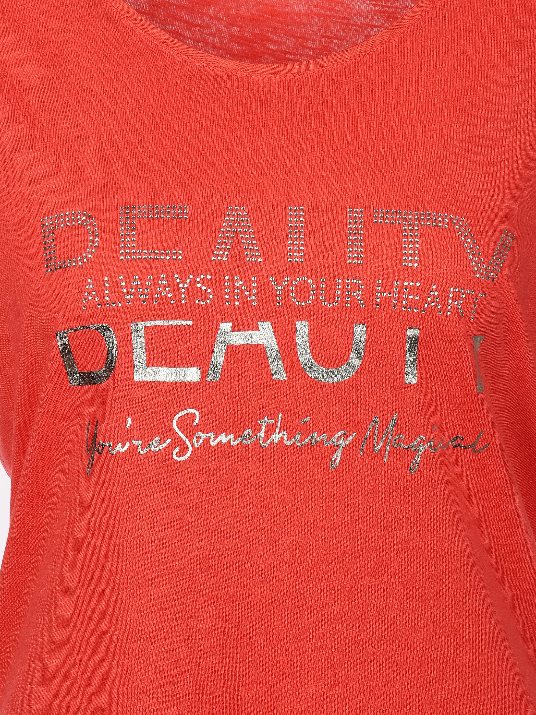 Sure Da-T-Shirt m. Folienprint Rosa 926144 ROSE 3