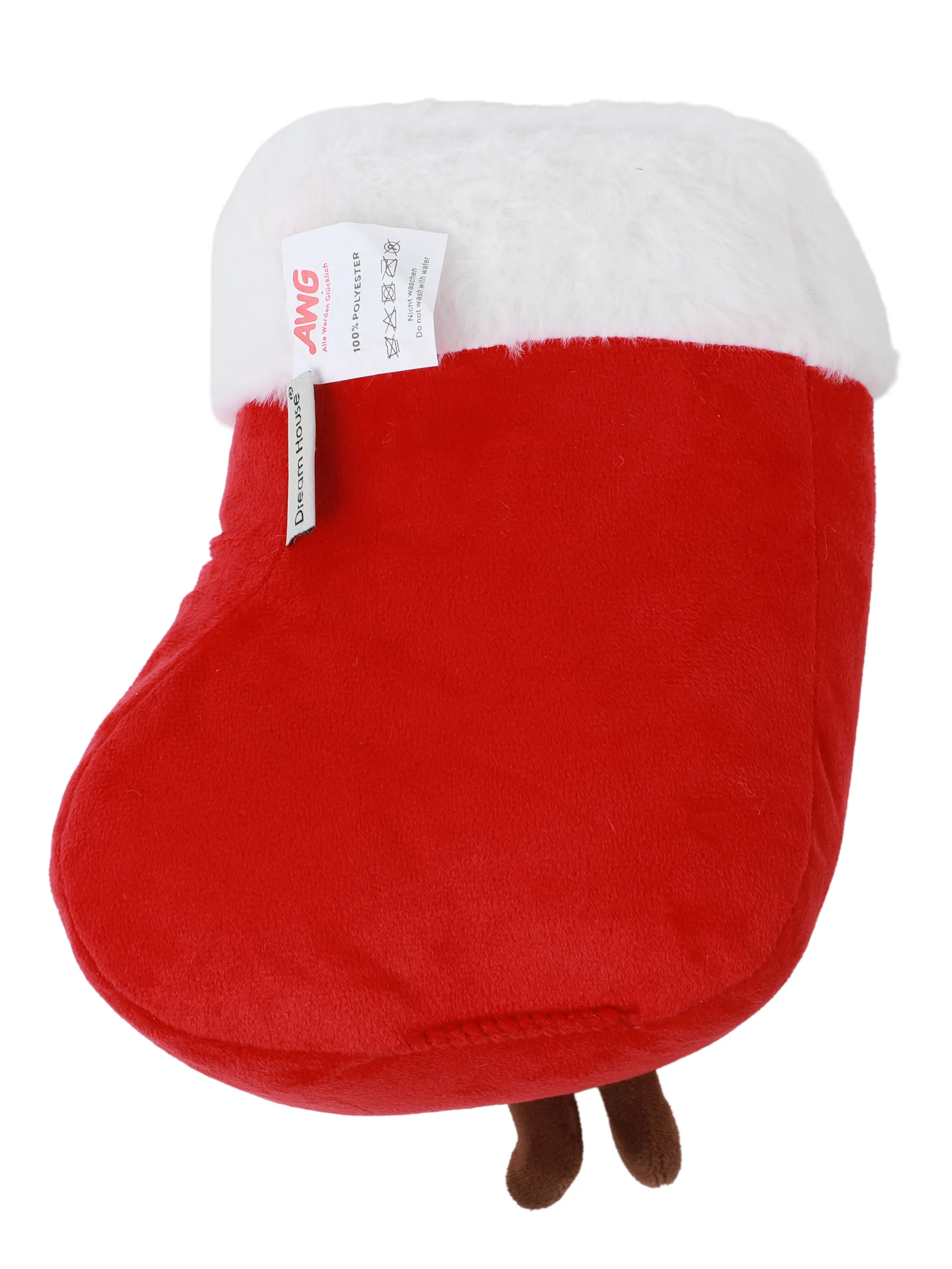 Weihnachten Kissen X-Mas Schuh 16x14x25 Rot 932712 ROT 2