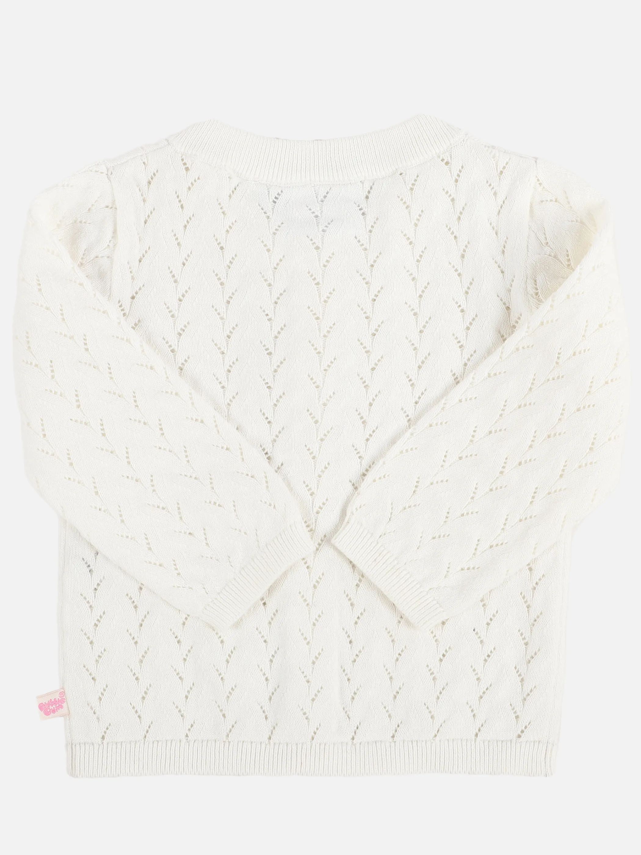 Bubble Gum BM Cardigan mit Lochstrick in weiß Weiß 890750 WEIß 2 Bubble Gum BM Cardigan mit Lochstrick in weiß Weiß 890750 WEIß 2
