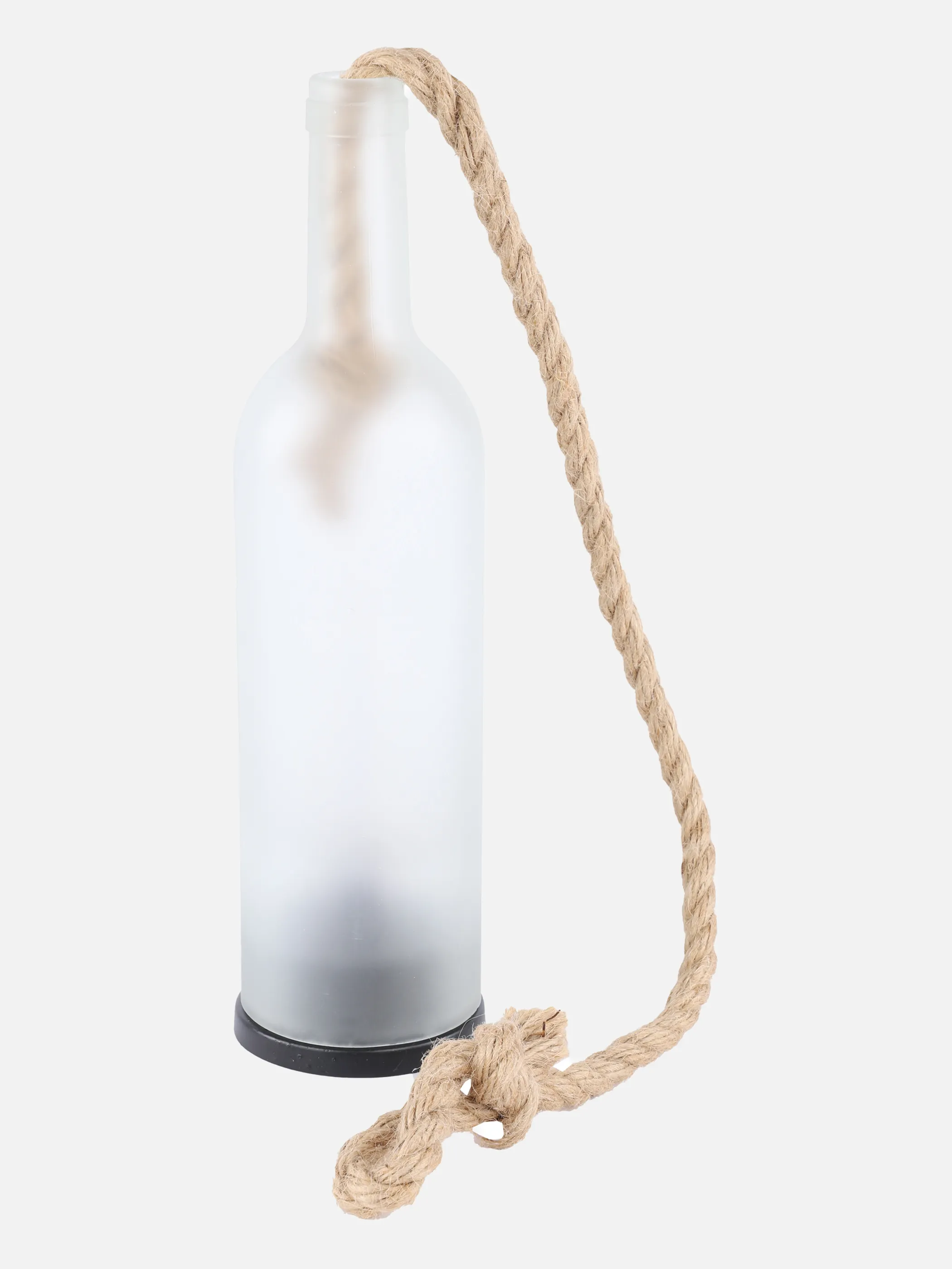 Deko Artikel Flasche frostet mit LED H. 29 Weiß 871226 SONSTIGE 1
