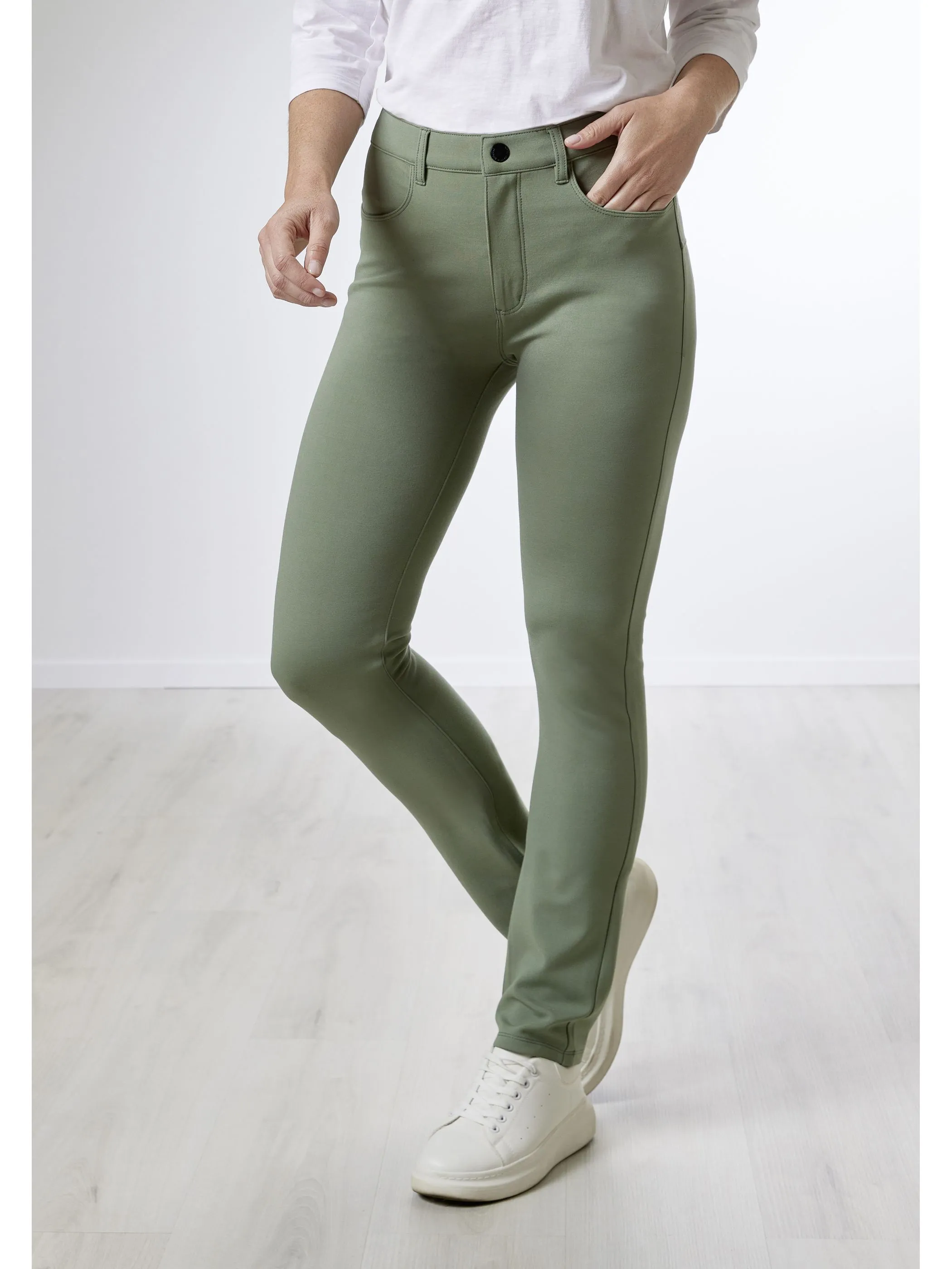 Stooker DOB 11540000005226 Da. Hosen lang, Grün 911297 5226 1