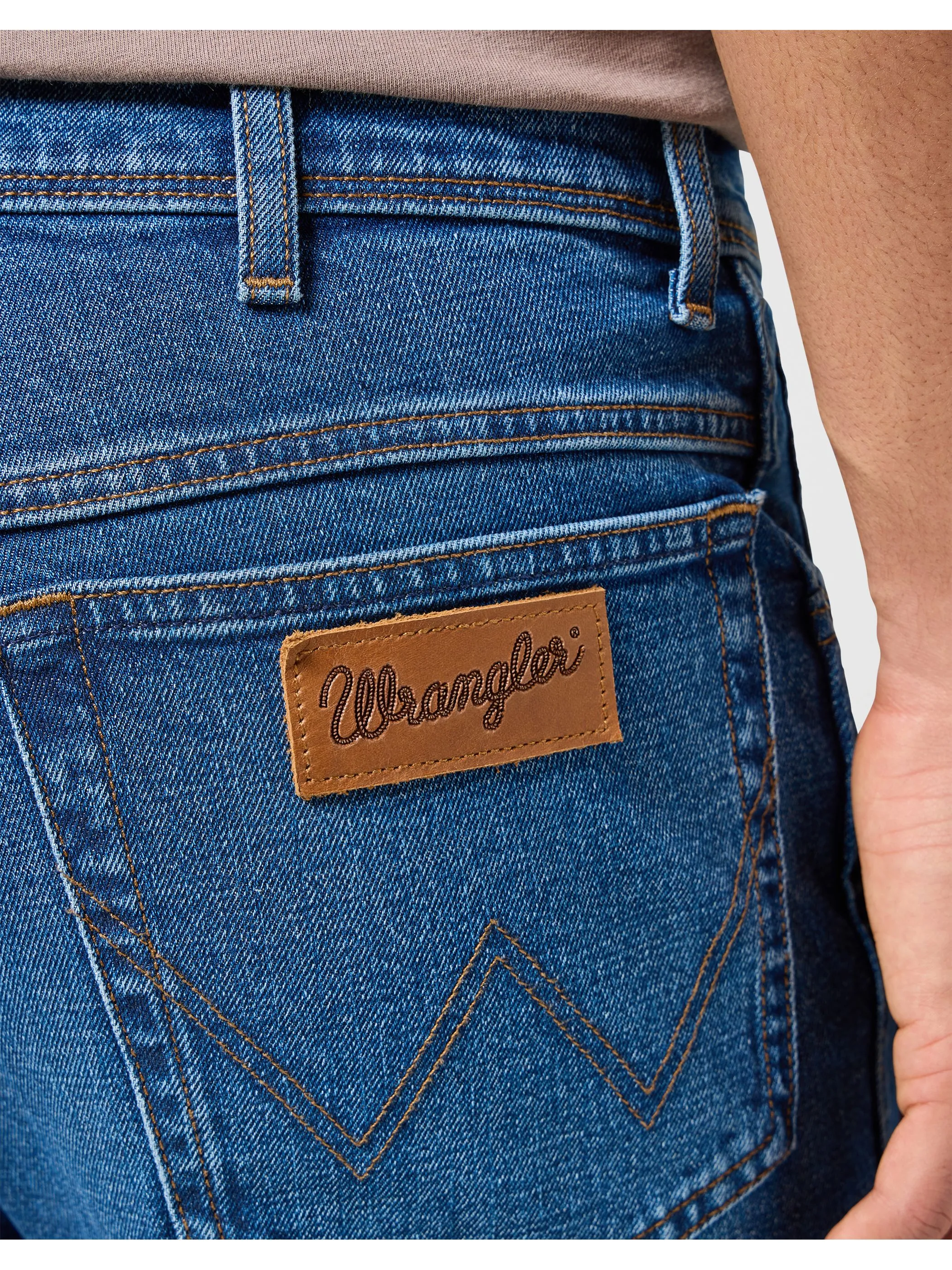 Wrangler 112358218 TEXAS_SLIM RIDGE_WAS Blau 910796 458 3