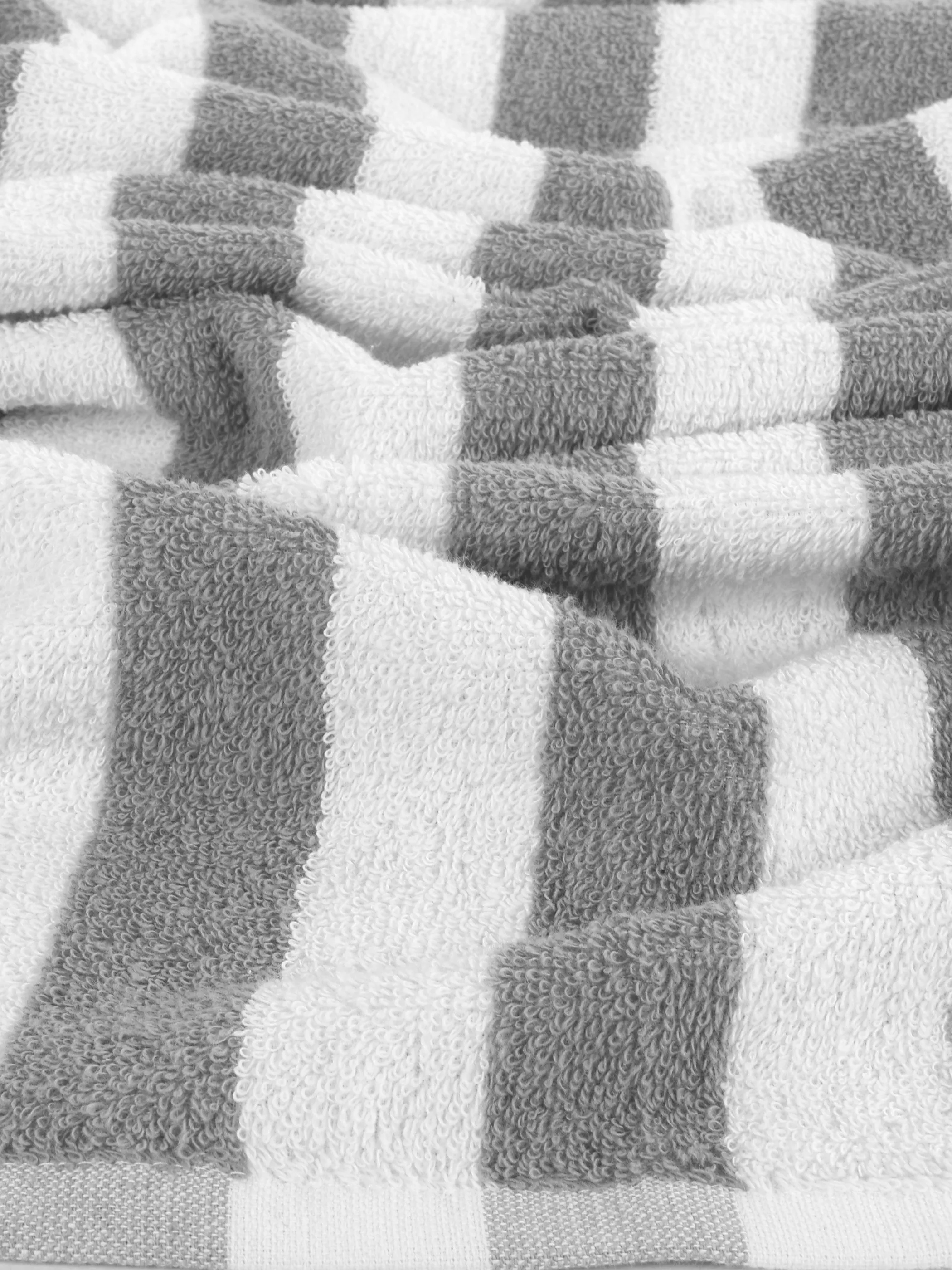 Dream House Waschtuch gestreift 30x30 Grau 907072 GRAU 2 Dream House Waschtuch gestreift 30x30 Grau 907072 GRAU 2