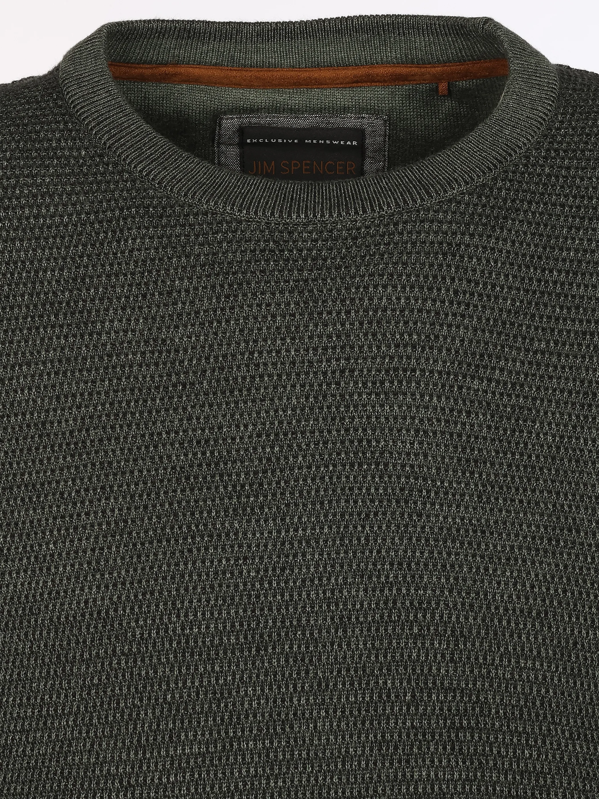 Jim Spencer He. Pullover waffle Oliv 929622 OLIVE 3
