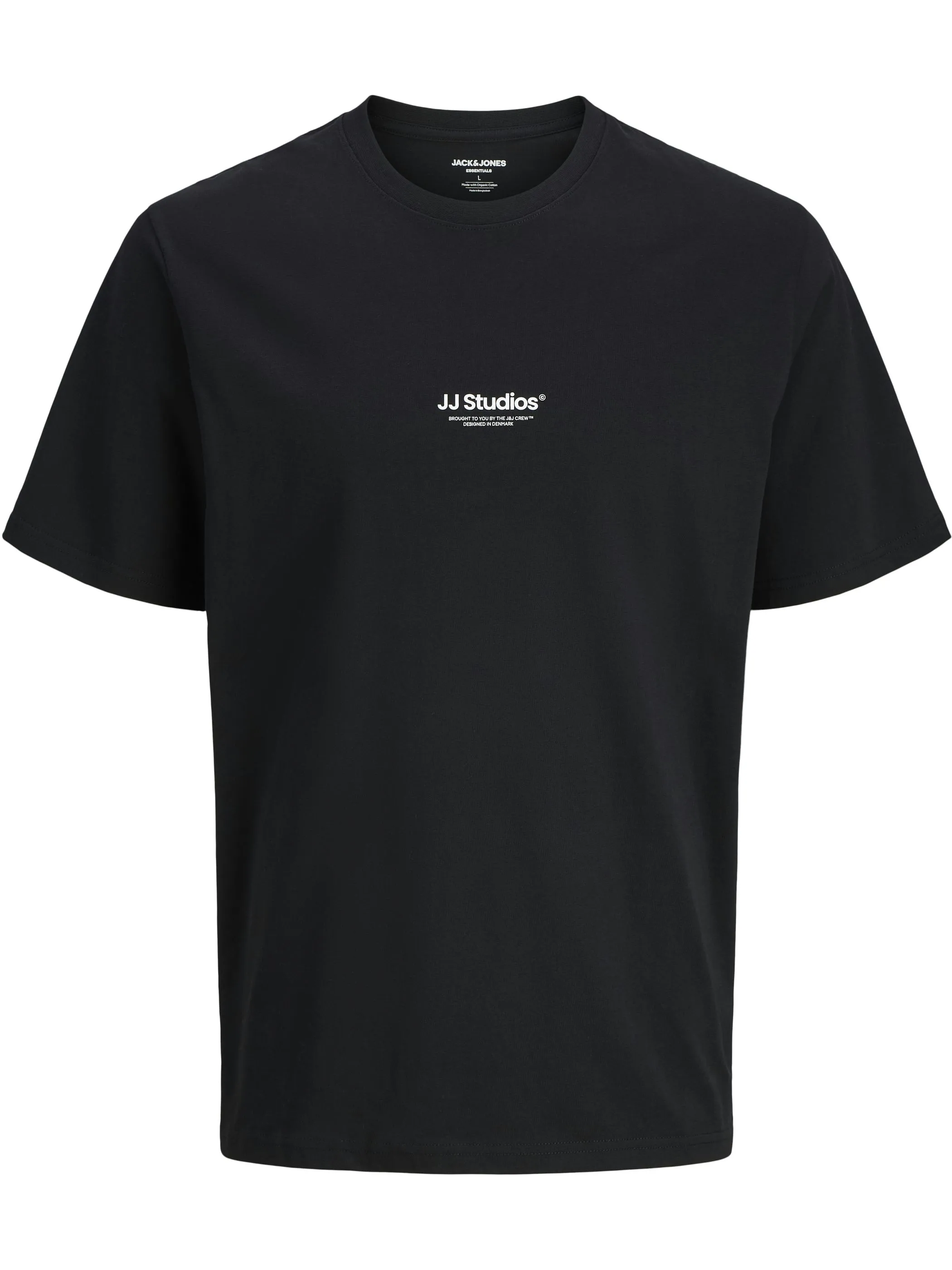 Jack Jones 12278787 JJESOHO TEE SS CREW N Schwarz 912425 178012 1