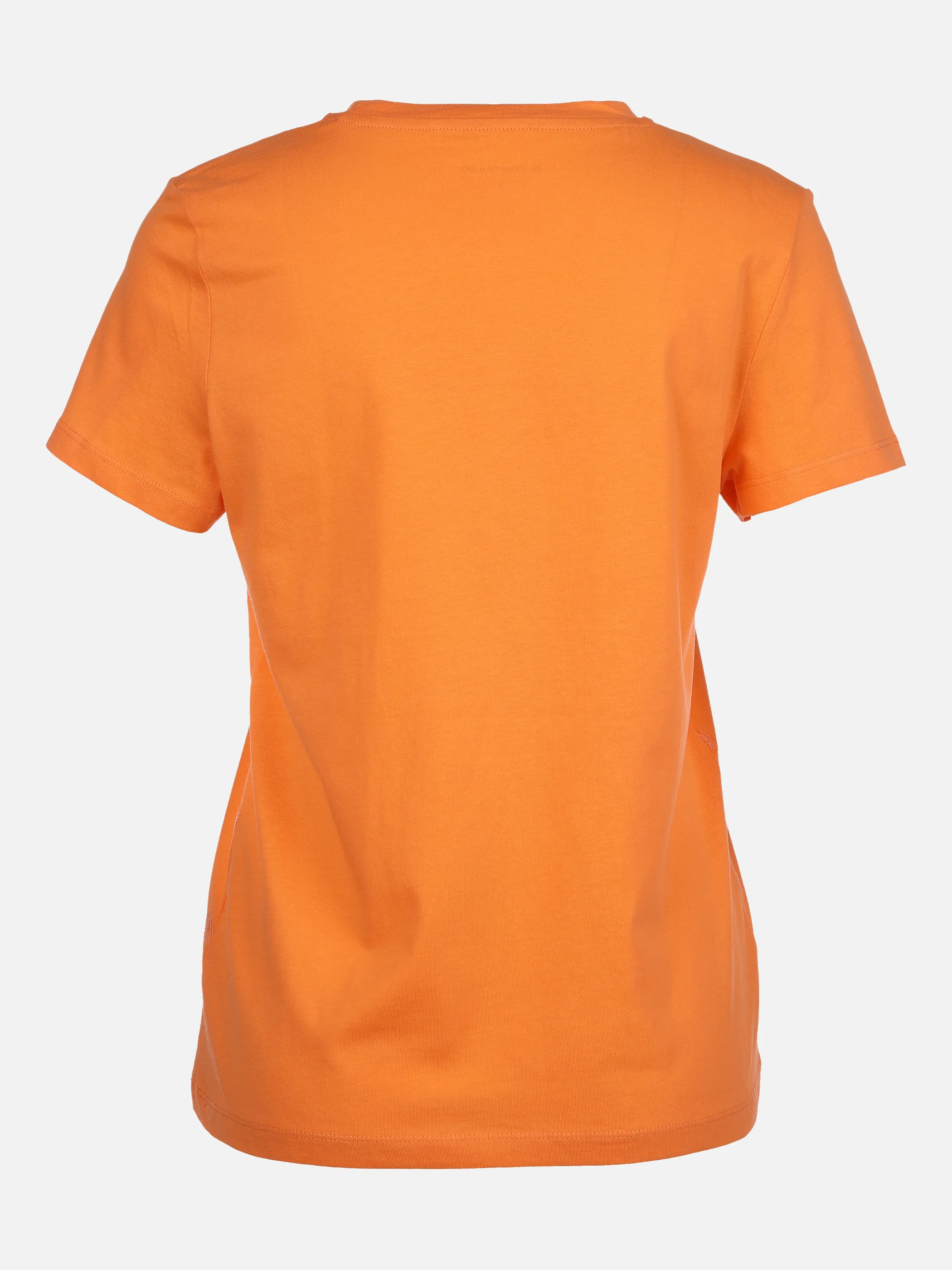 Tom Tailor 1031765 crewneck T-shirt Orange 864572 29751 2