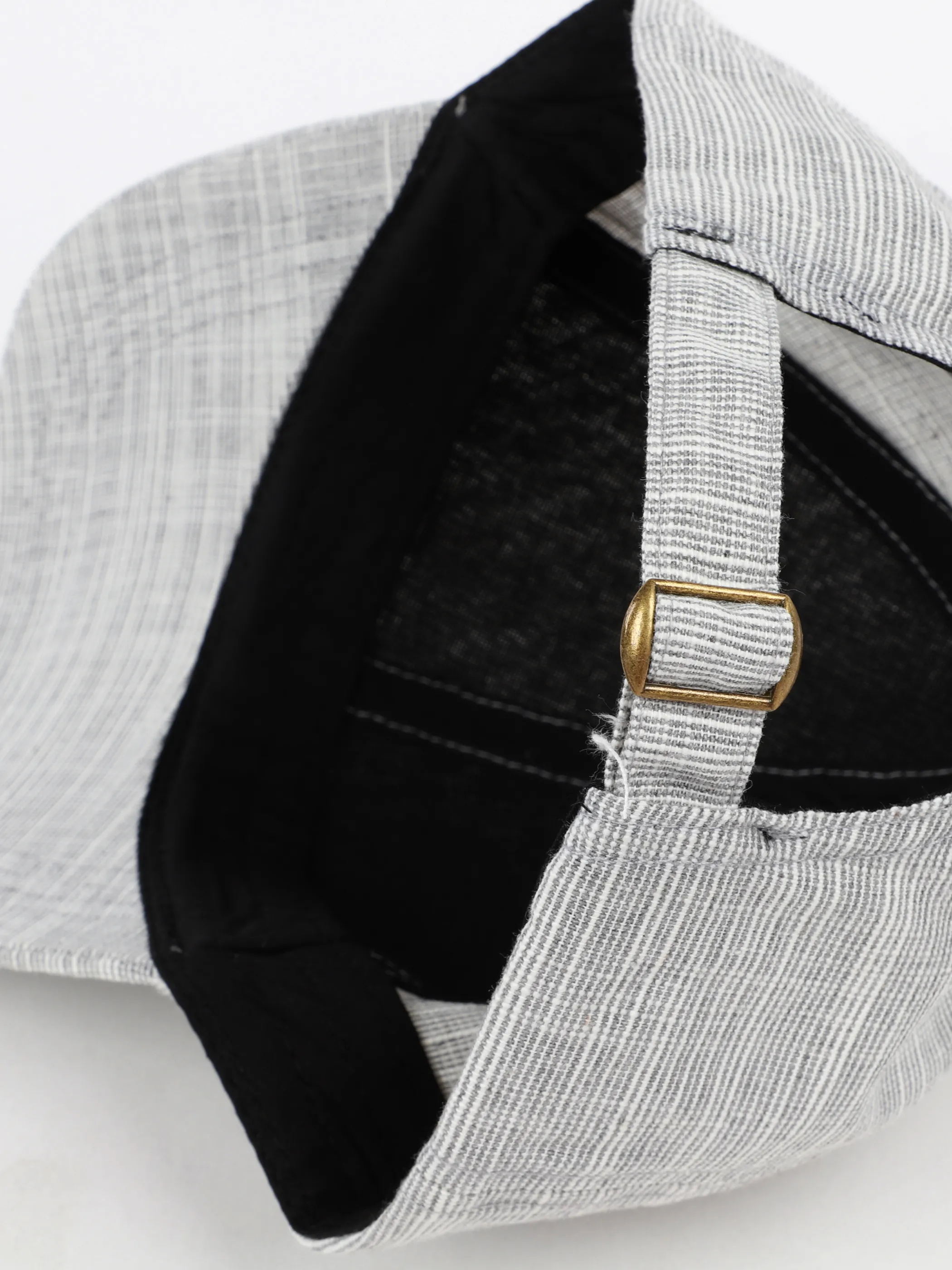 Jim Spencer He-Cap aus Leinenmischung Silber 923267 HELLGRAU 2