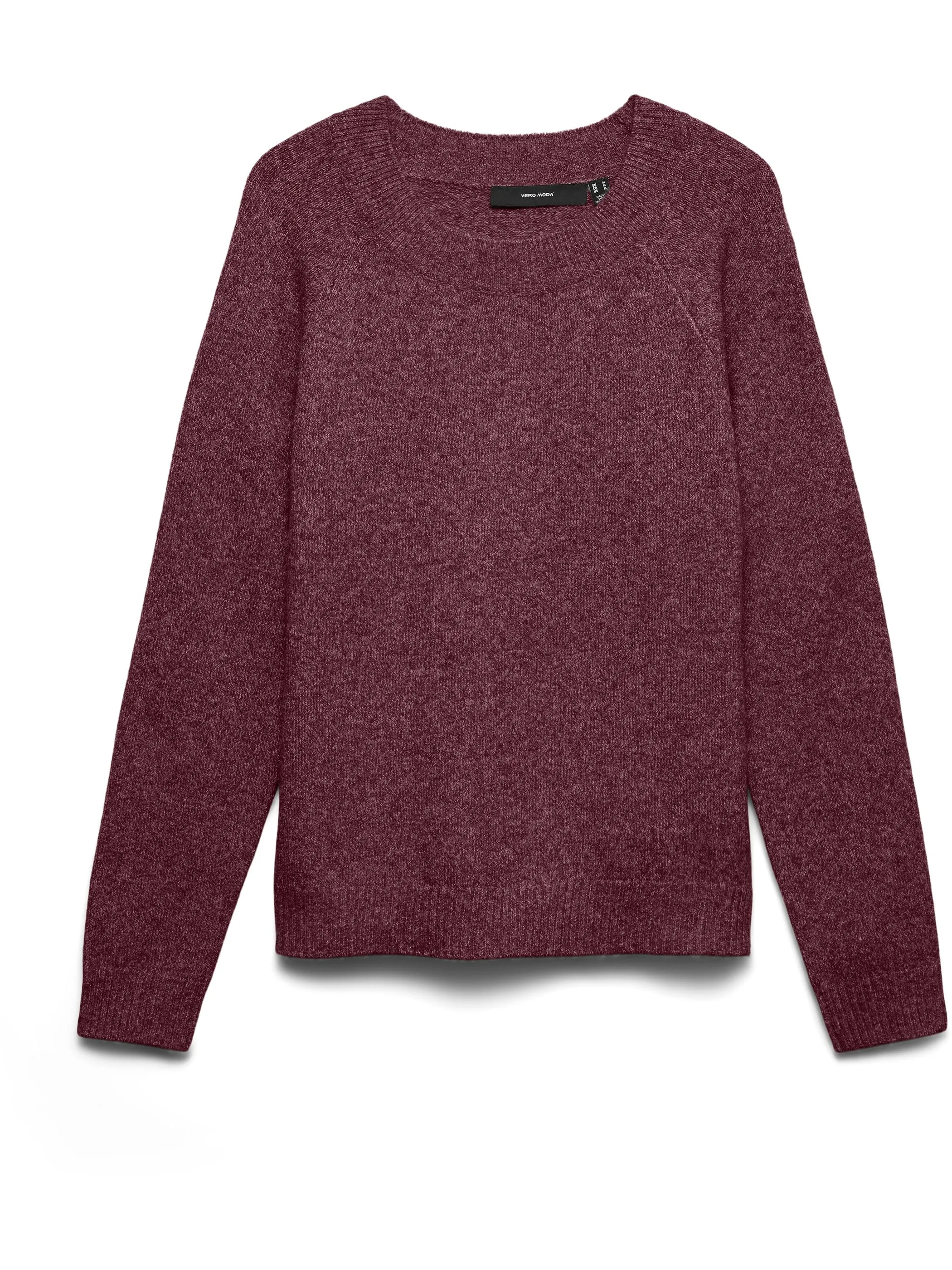 Vero Moda 10201022 VMDOFFY LS O-NECK BLO Rot 790647 199051003 1