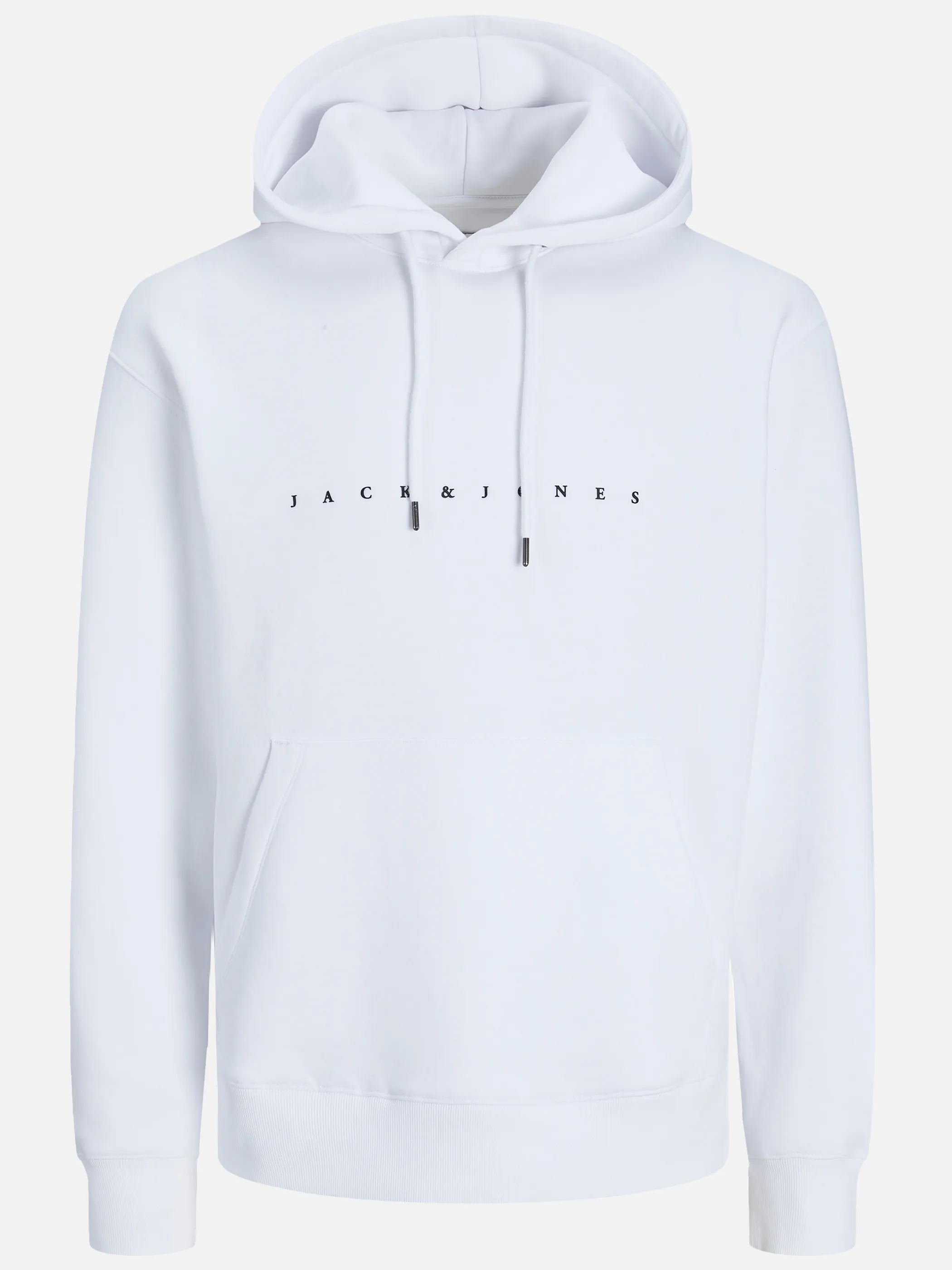 Jack Jones 12233972 JJESTAR JJ SWEAT HOOD Weiß 878876 178074 1