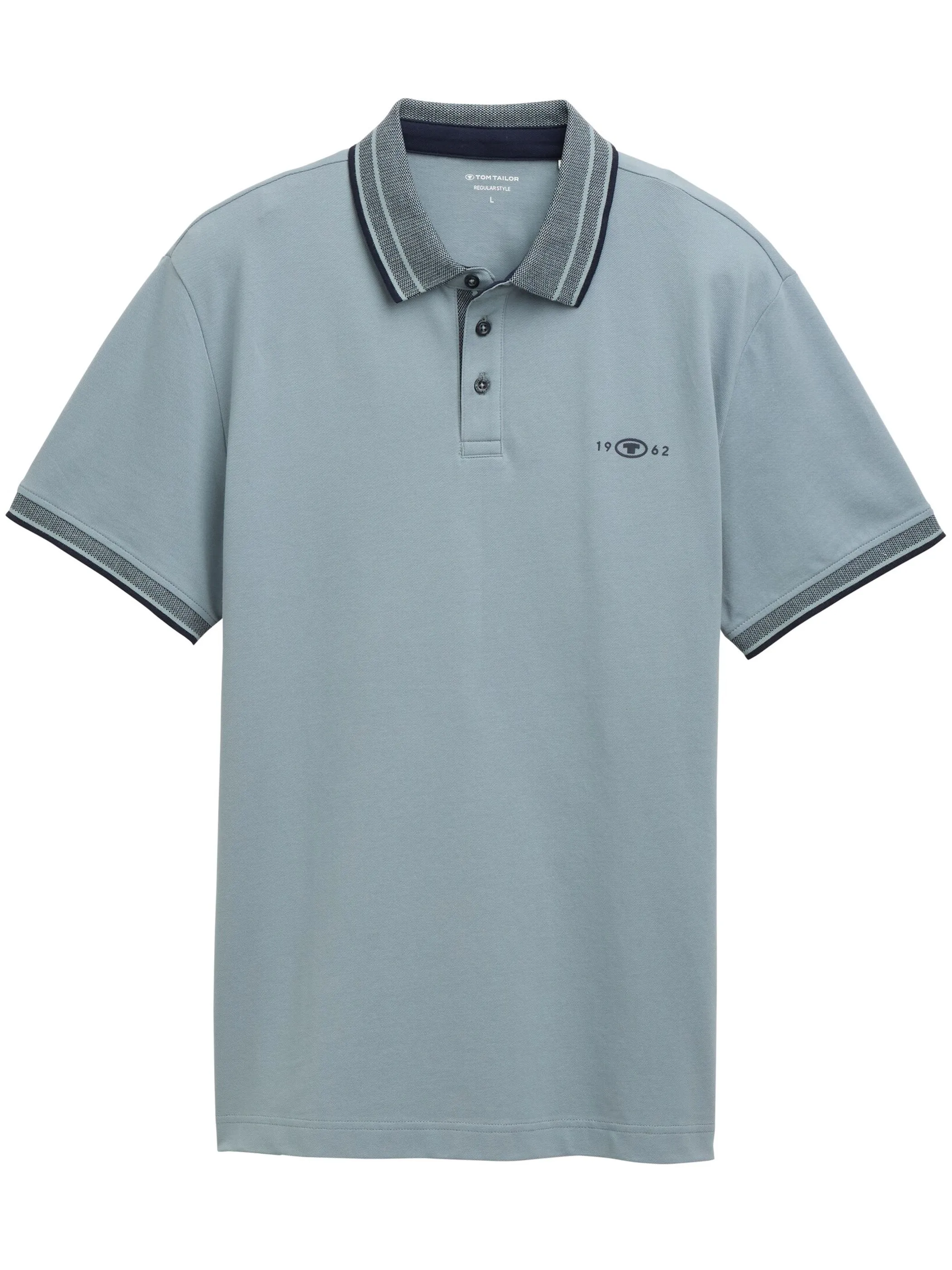 Tom Tailor 1045629 NOS polo Grau 905872 27475 1 Tom Tailor 1045629 NOS polo Grau 905872 27475 1