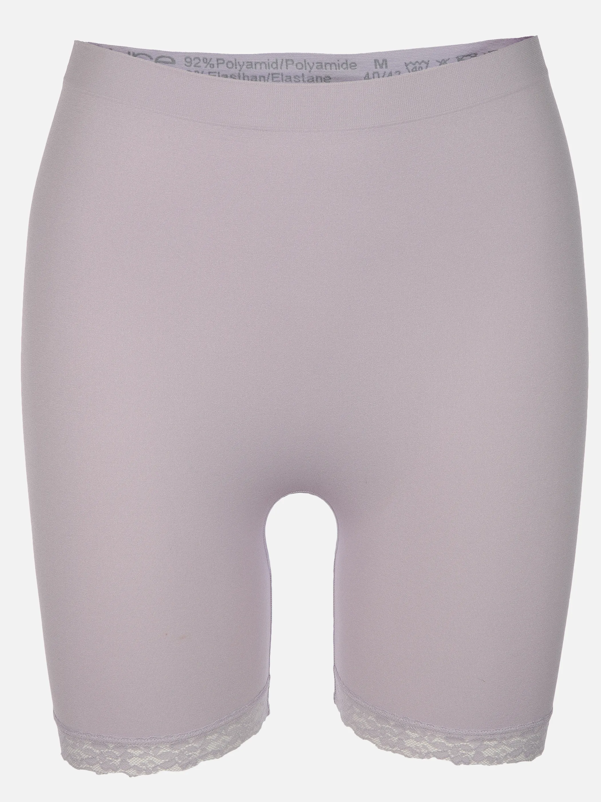 Sure Da. Longpant mit Spitze Seamle Grau 905041 GRAU 1