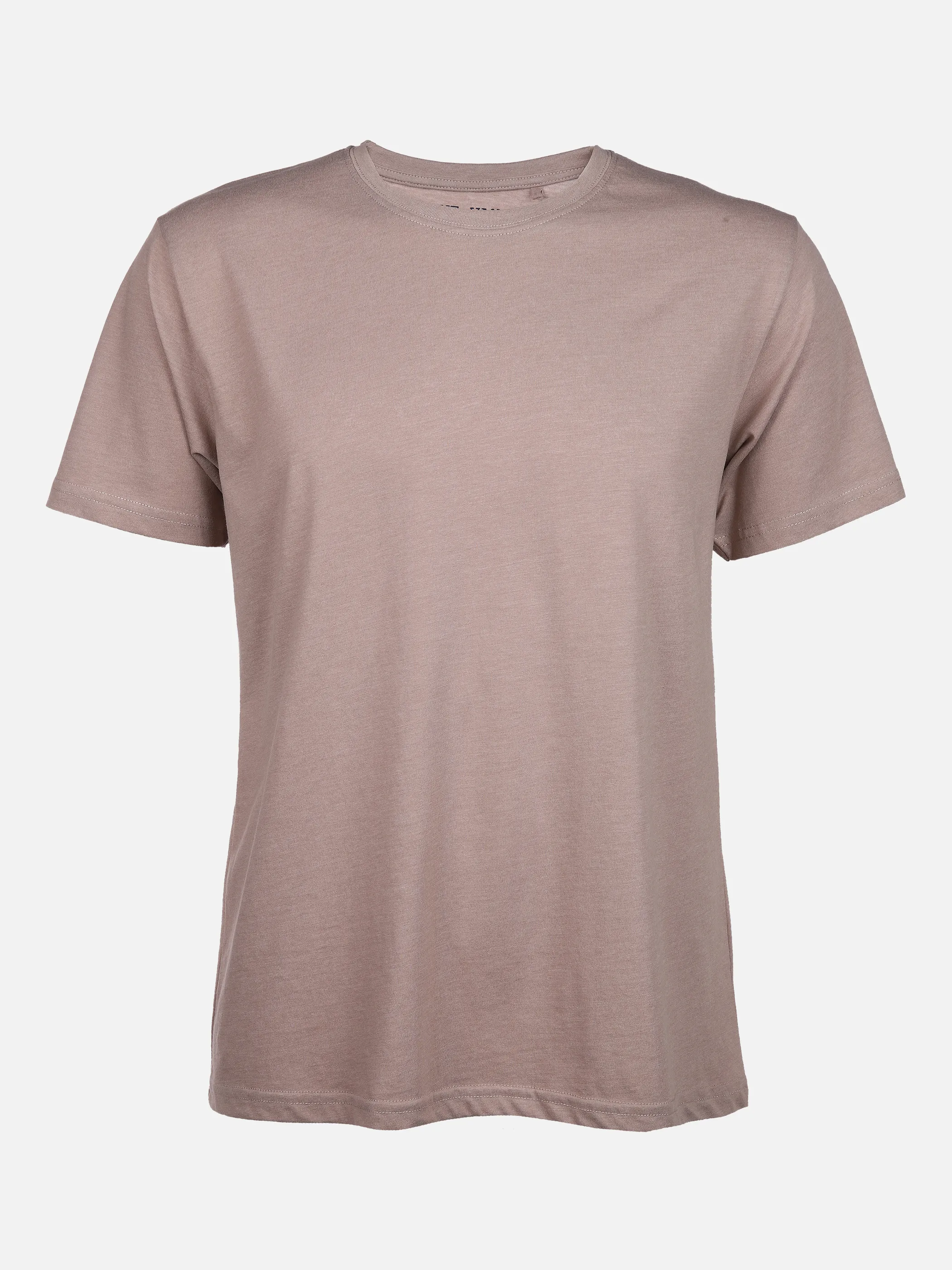 One Way YF-He-T-Shirt, Rundhals Braun 851649 BEIGE MEL 1 One Way YF-He-T-Shirt, Rundhals Braun 851649 BEIGE MEL 1