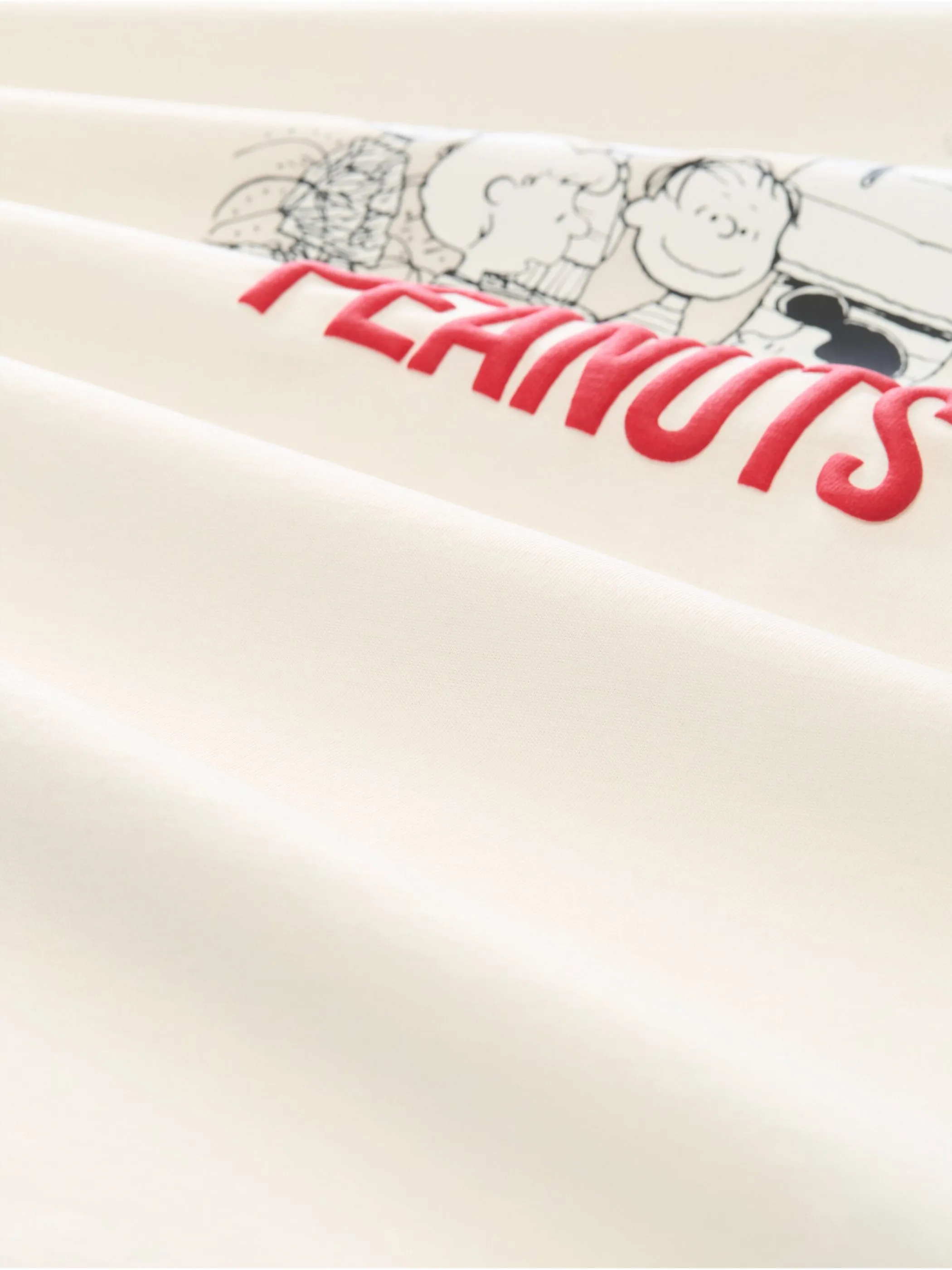 Tom Tailor 1053463 PEANUTS printed t-shirt Weiß 933844 10348