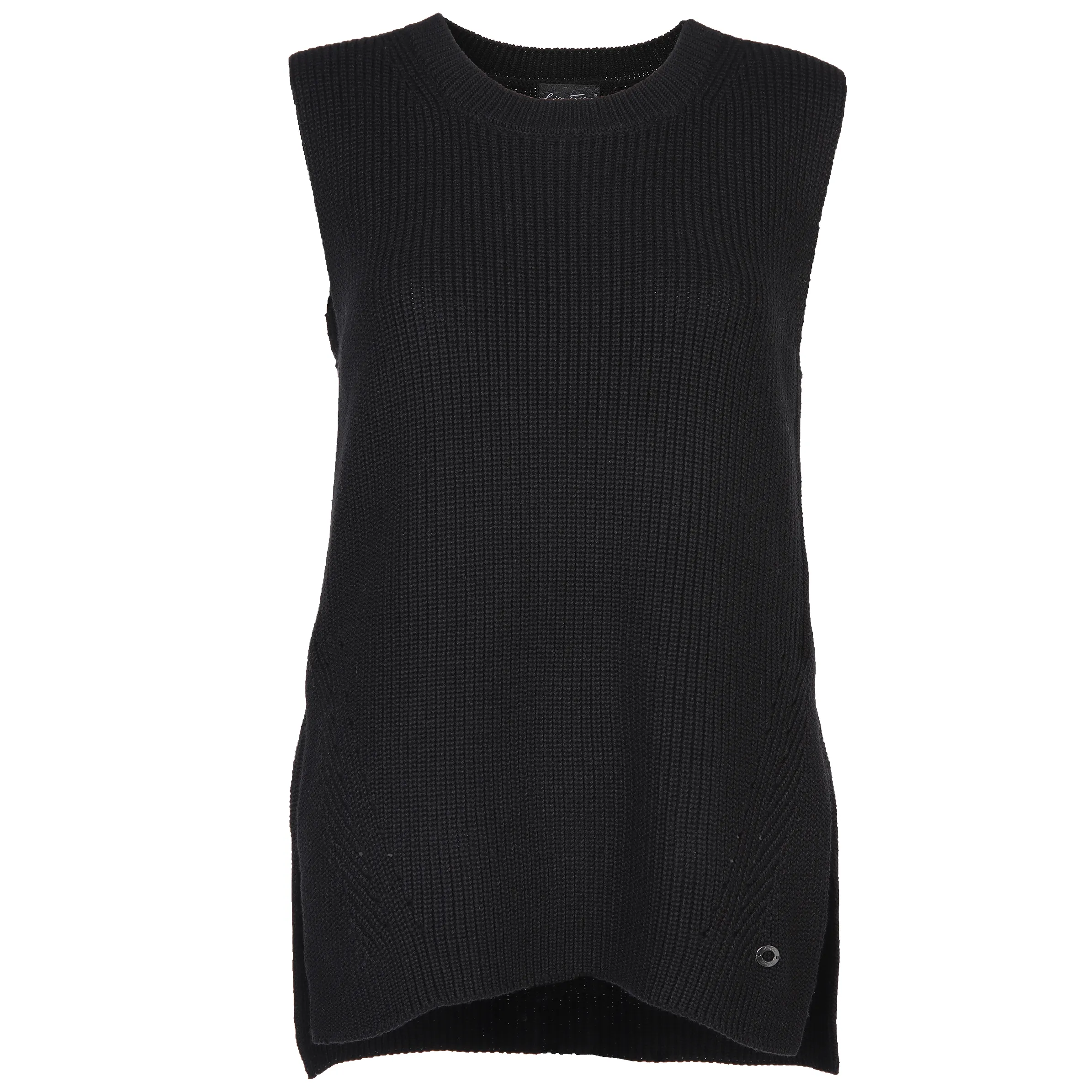 Lisa Tossa Da-Pullunder m. Rippstruktur Schwarz 880520 SCHWARZ 1