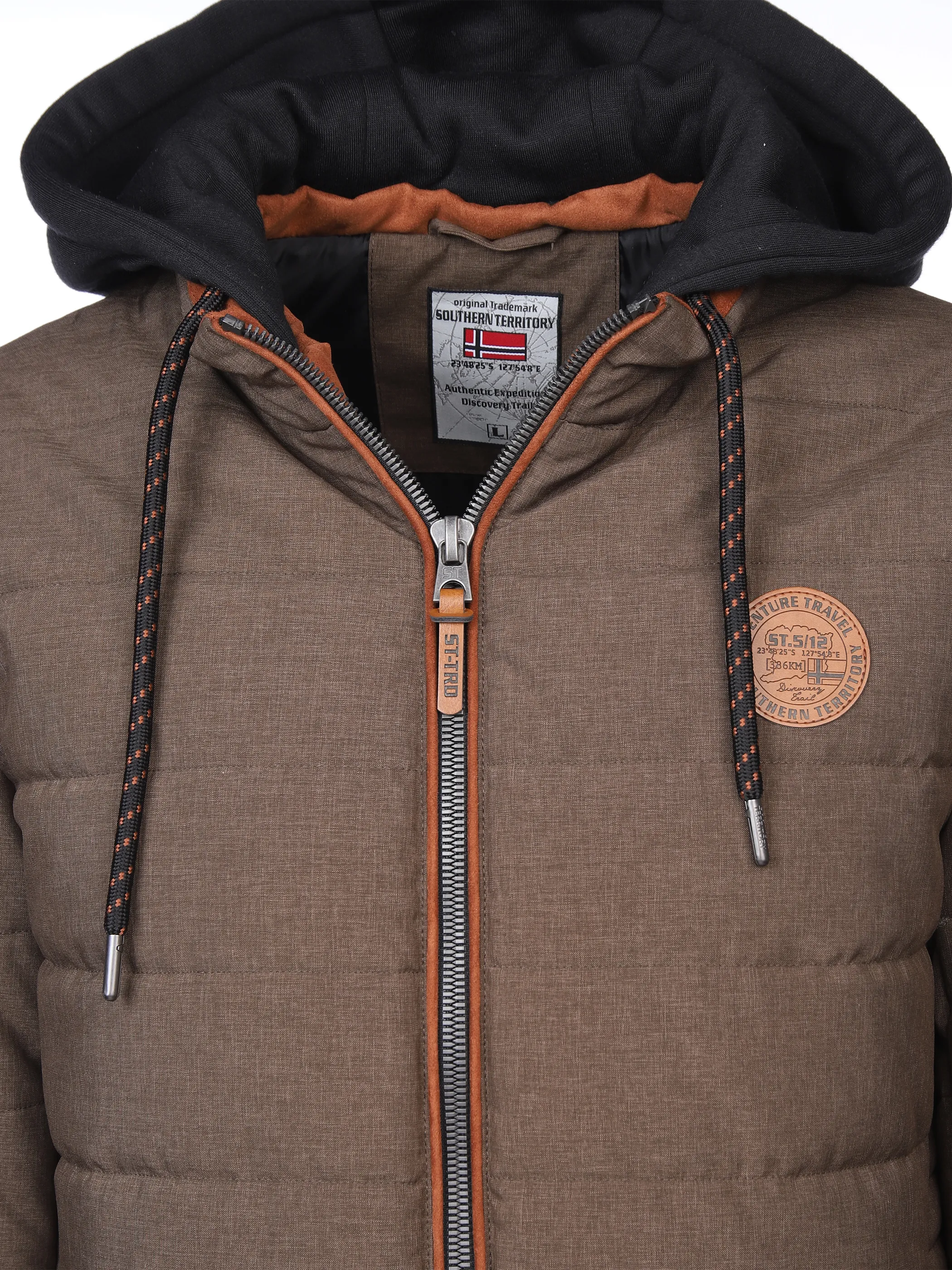 Southern Territory He. Steppjacke melange Oliv 880529 OLIVE 4 Southern Territory He. Steppjacke melange Oliv 880529 OLIVE 4