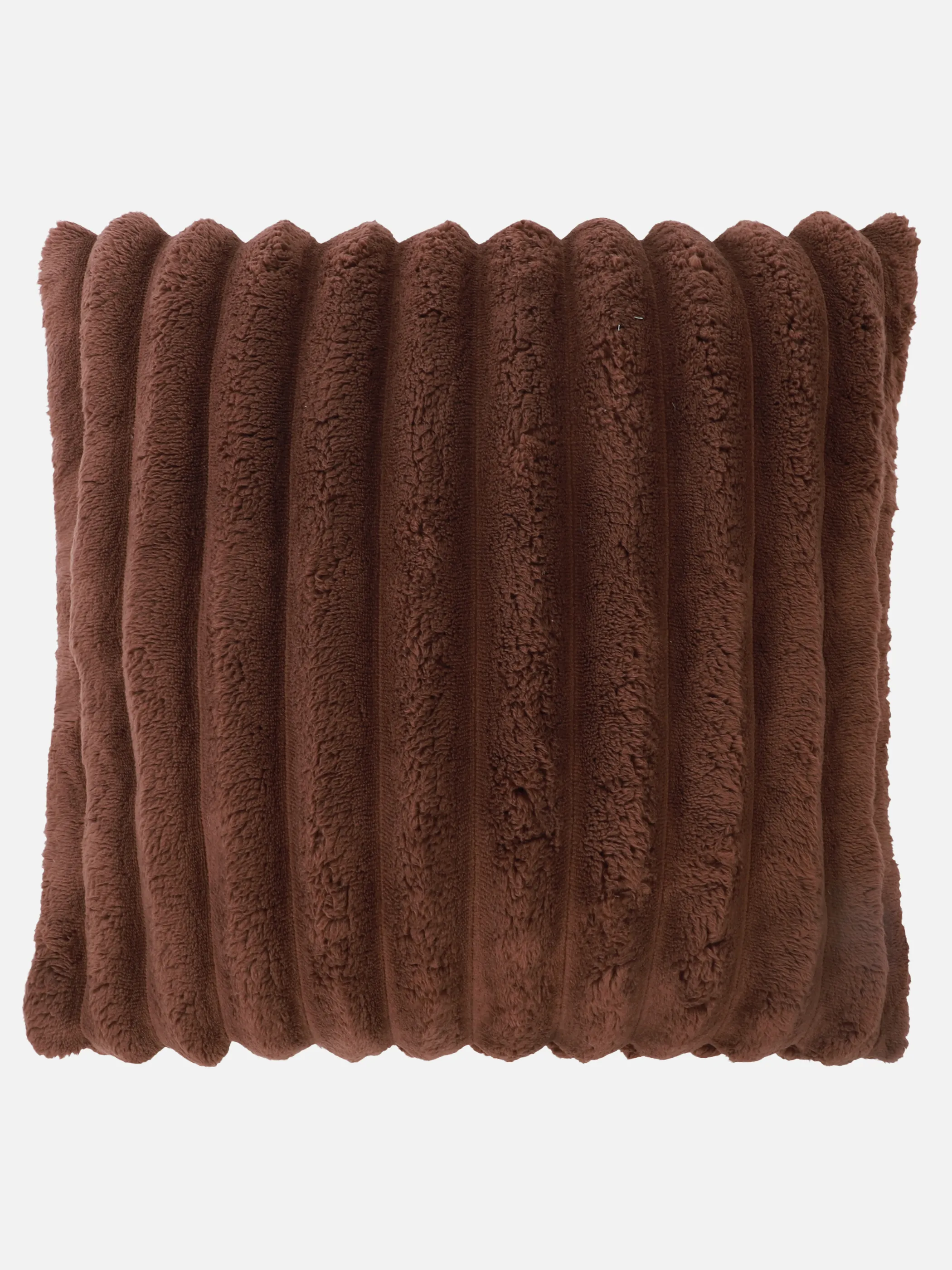 Dream House Kissen 45x45 gerippt Braun 932948 COFFEE 1