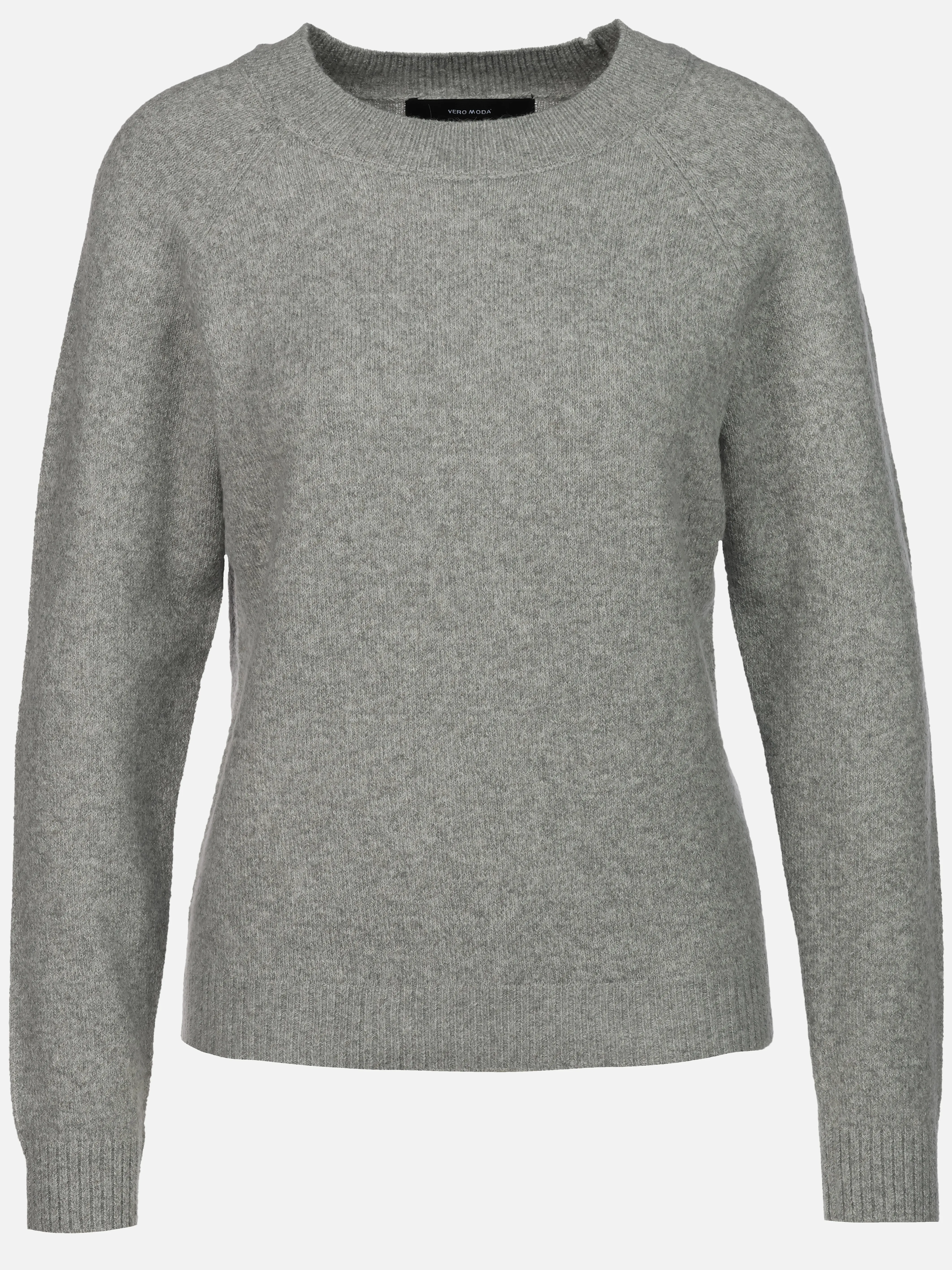 Vero Moda 10201022 VMDOFFY LS O-NECK BLO Grau 790647 178994 1