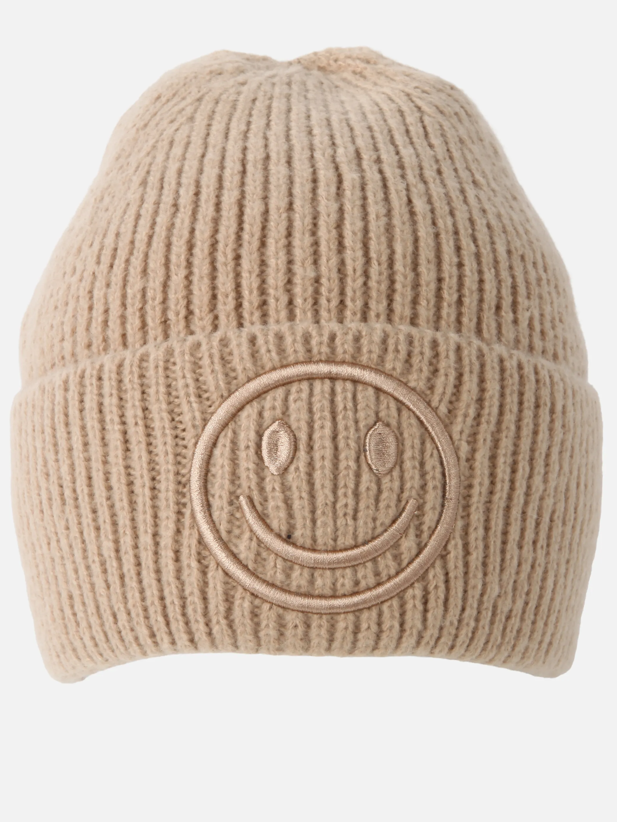 IX-O Da-Mütze m. Smiley Beige 933444 BEIGE 1