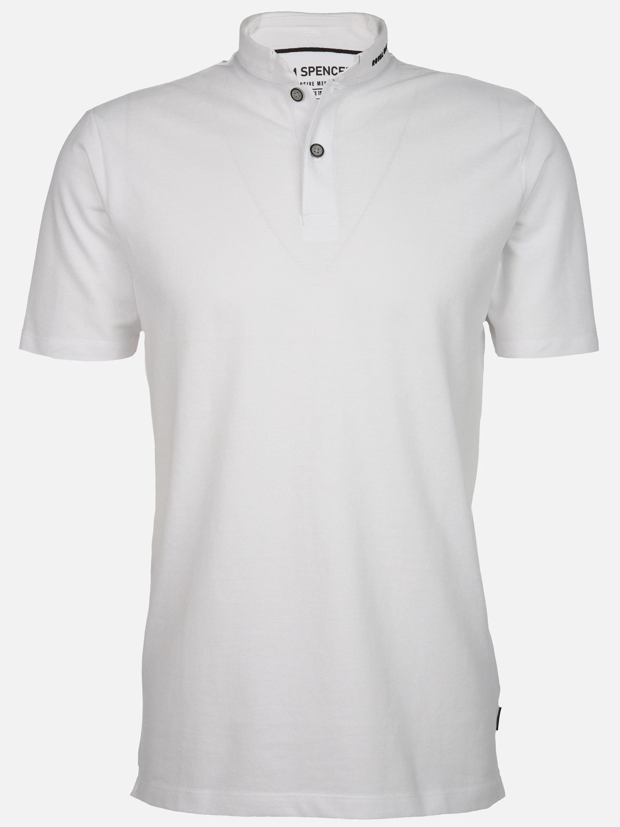 Jim Spencer He. Polohirt 1/2 Arm Steh Kragen Weiß 906258 WHITE 1 Jim Spencer He. Polohirt 1/2 Arm Steh Kragen Weiß 906258 WHITE 1